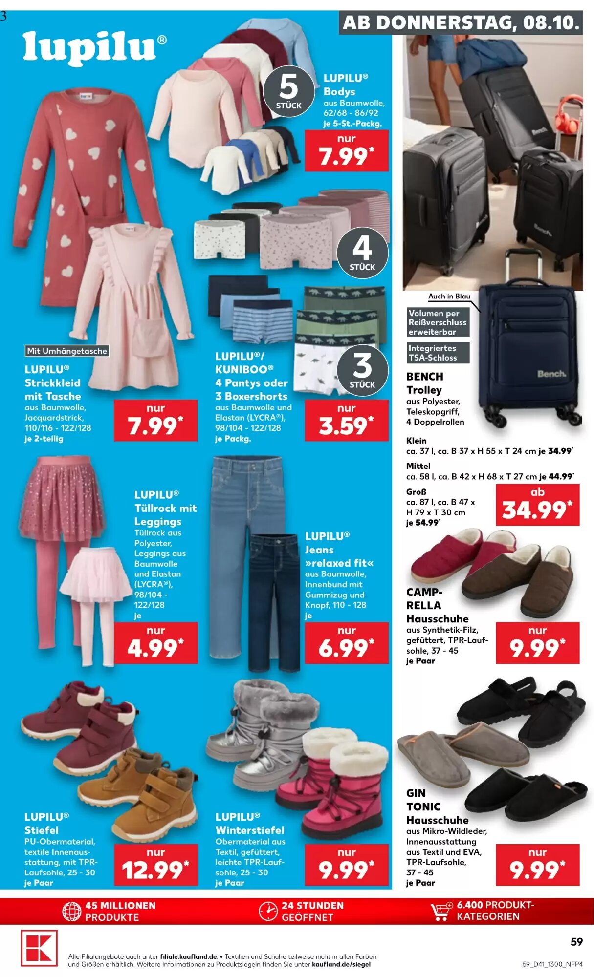 Kaufland Prospekt (ab 08.10.2026) zum Blättern - Seite 59