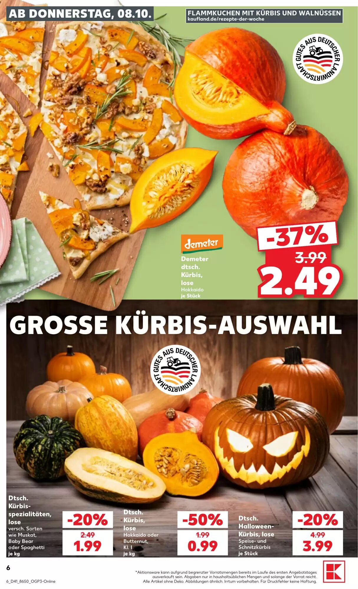 Kaufland Prospekt (ab 08.10.2026) zum Blättern - Seite 6
