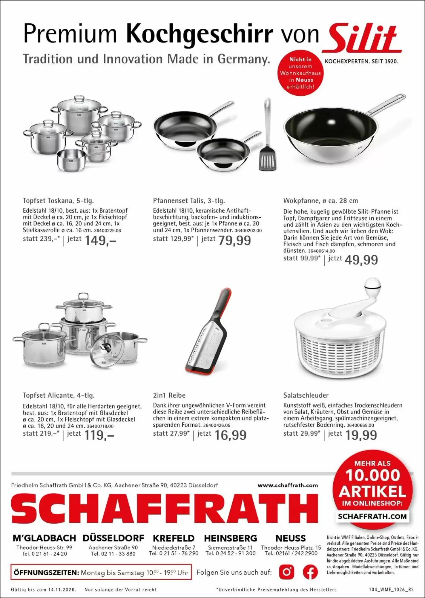 Schaffrath Prospekt (ab 08.10.2026) zum Blättern - Seite 8