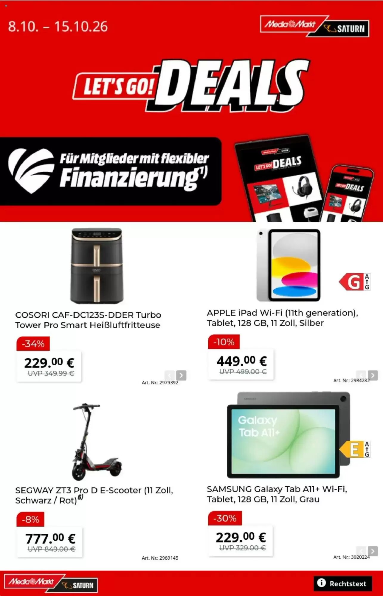 MediaMarkt Prospekt (ab 08.10.2026) zum Blättern - Seite 1