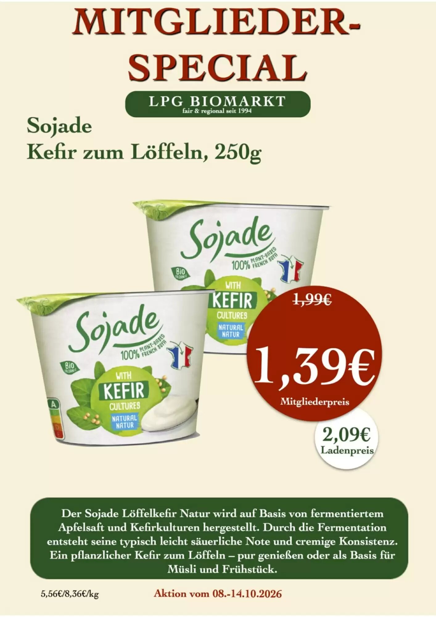 LPG Biomarkt Prospekt (ab 08.10.2026) zum Blättern - Seite 12
