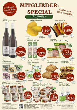 LPG Biomarkt Prospekt (ab 08.10.2026) zum Blättern