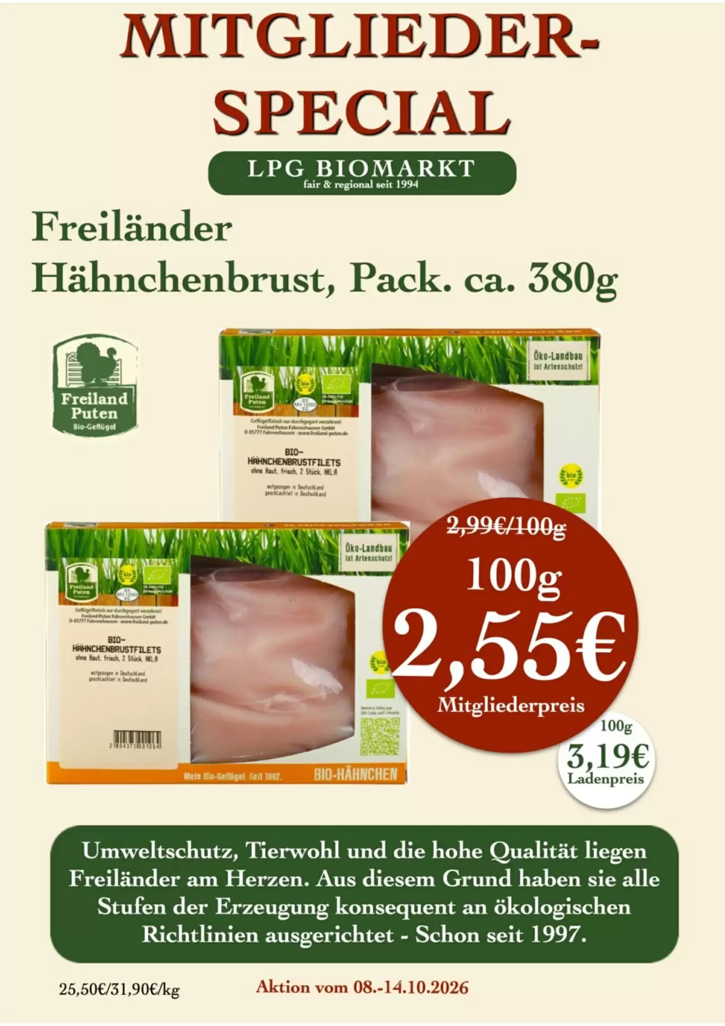 LPG Biomarkt Prospekt (ab 08.10.2026) zum Blättern - Seite 7