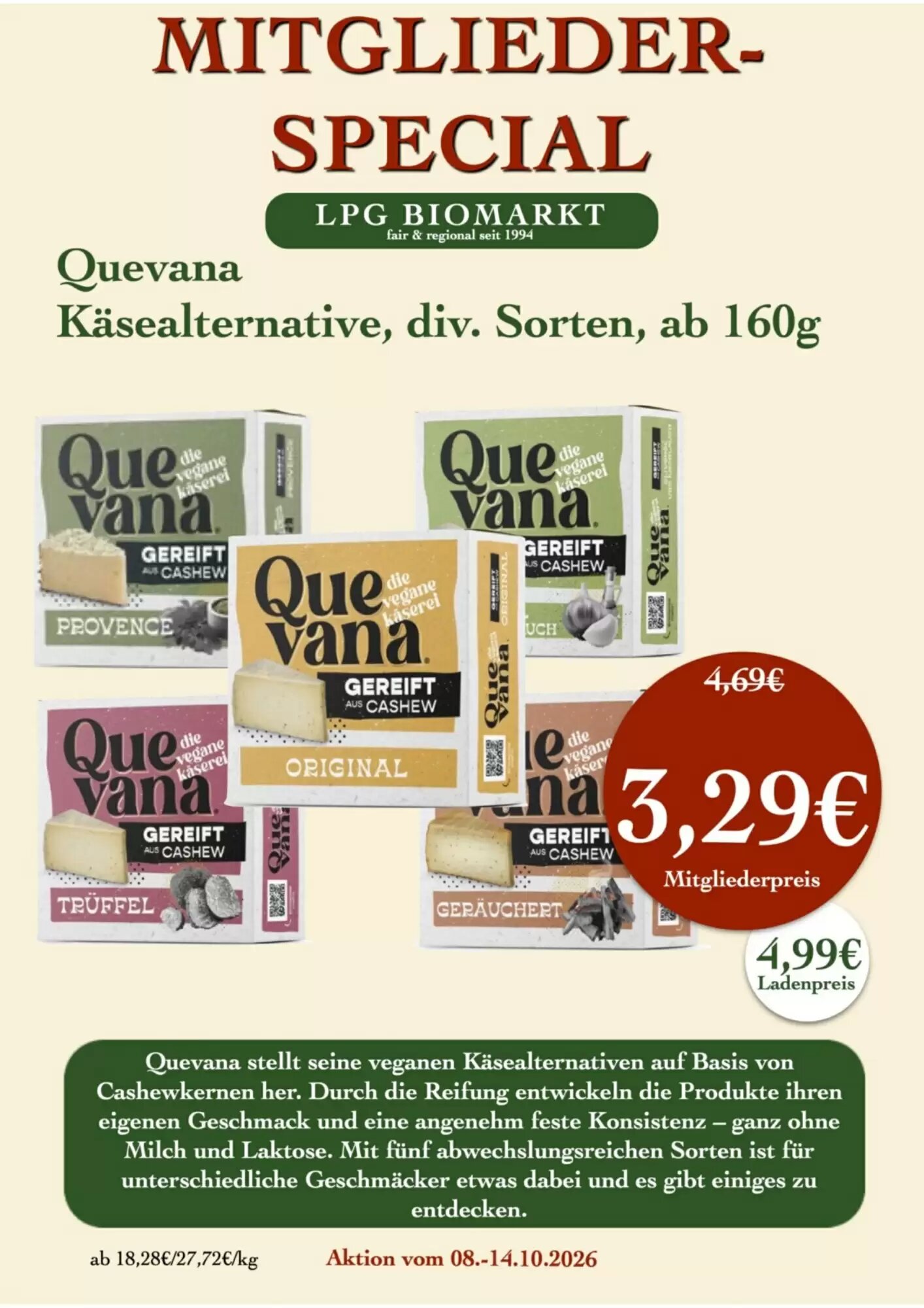LPG Biomarkt Prospekt (ab 08.10.2026) zum Blättern - Seite 9