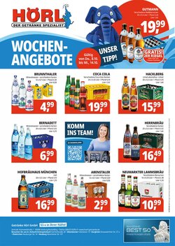 Hörl Getränke Prospekt (ab 08.10.2026) zum Blättern
