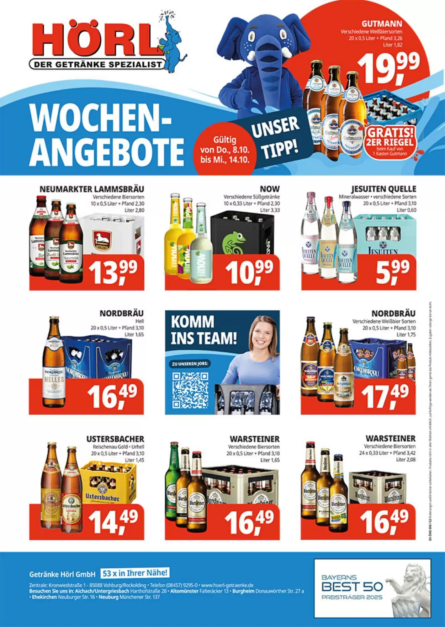 Hörl Getränke Prospekt (ab 08.10.2026) zum Blättern - Seite 2