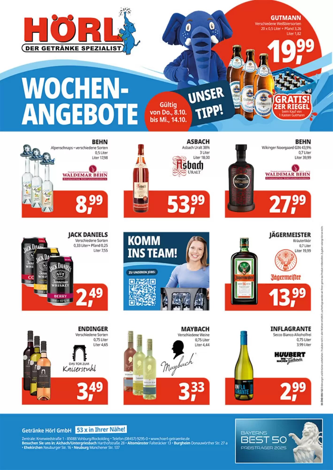 Hörl Getränke Prospekt (ab 08.10.2026) zum Blättern - Seite 3