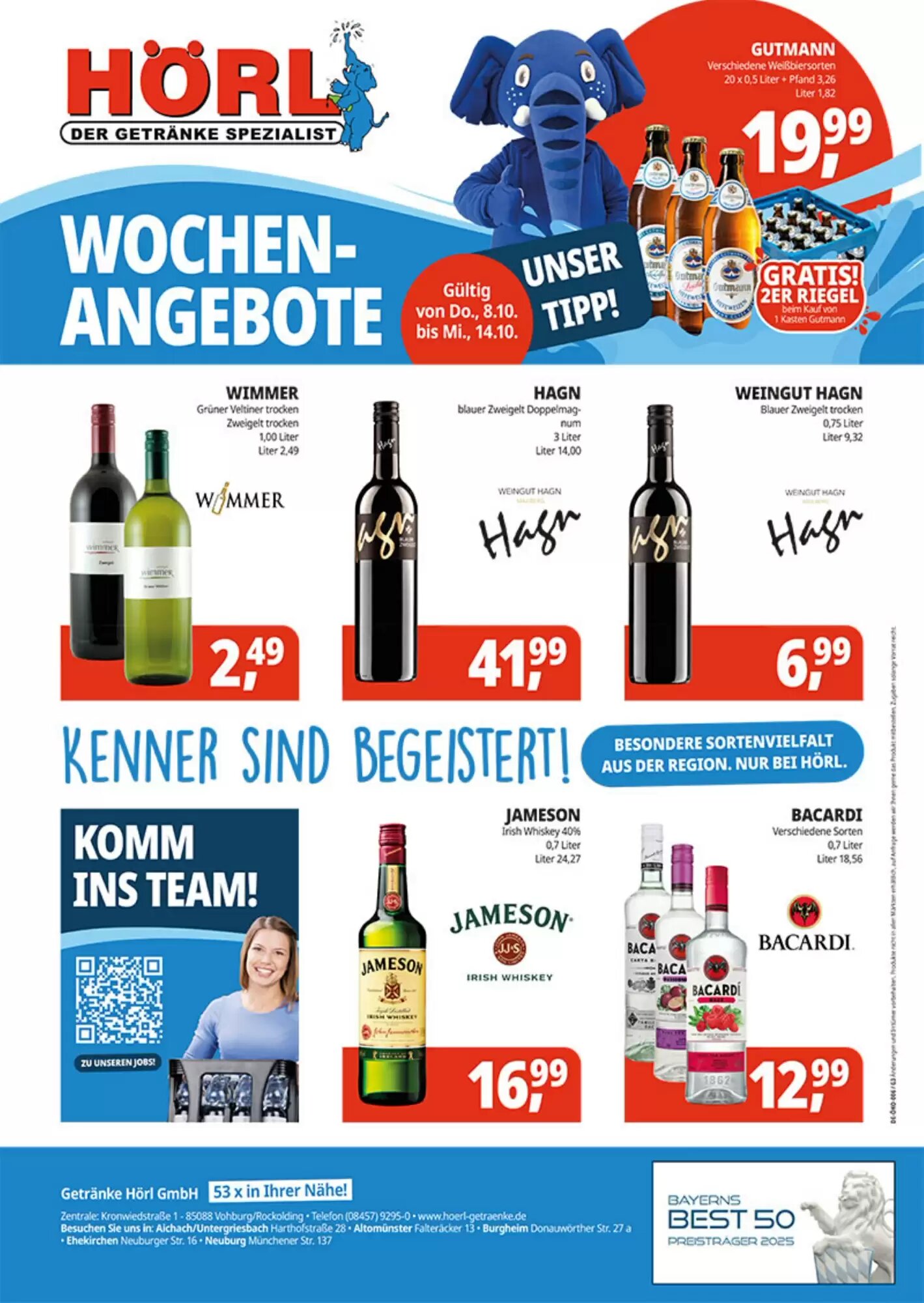 Hörl Getränke Prospekt (ab 08.10.2026) zum Blättern - Seite 4
