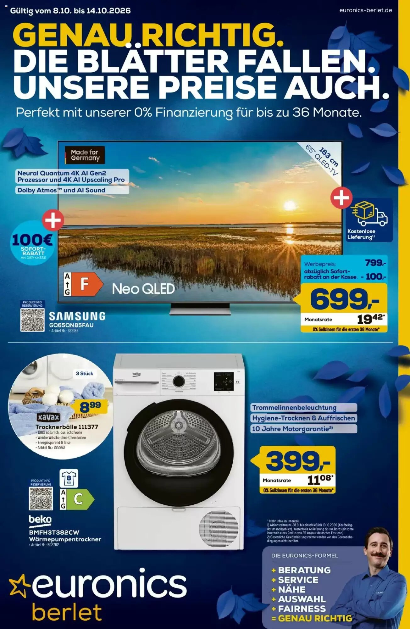 Euronics Prospekt (ab 08.10.2026) zum Blättern - Seite 1