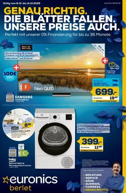 Euronics Prospekt (ab 08.10.2026) zum Blättern