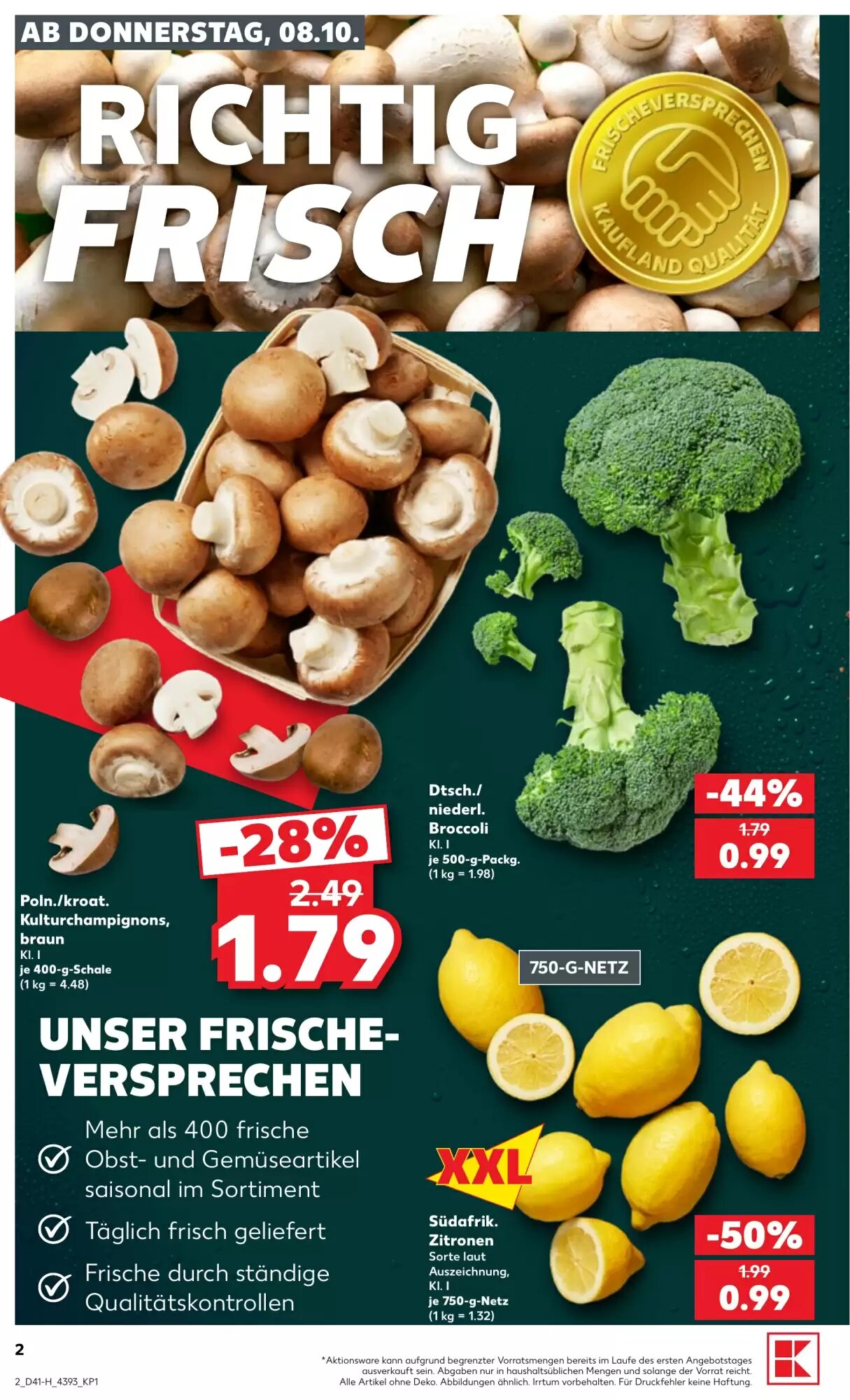 Kaufland Prospekt (ab 08.10.2026) zum Blättern - Seite 2