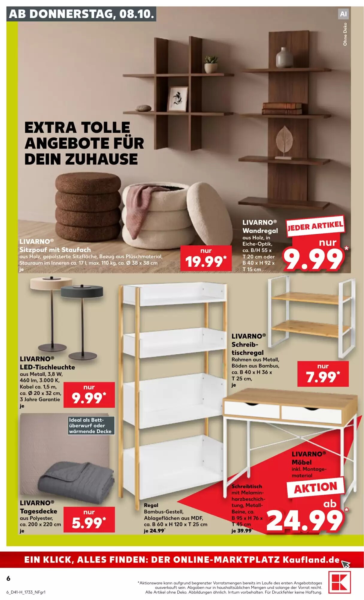 Kaufland Prospekt (ab 08.10.2026) zum Blättern - Seite 6