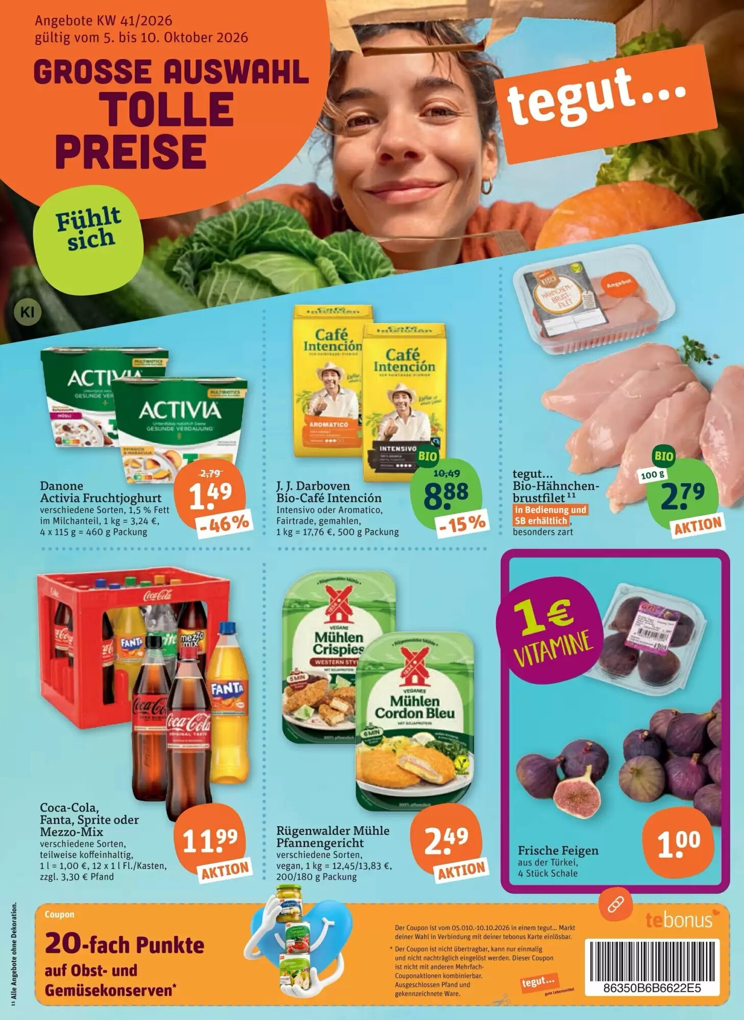 tegut Prospekt (ab 09.10.2026) zum Blättern - Seite 5