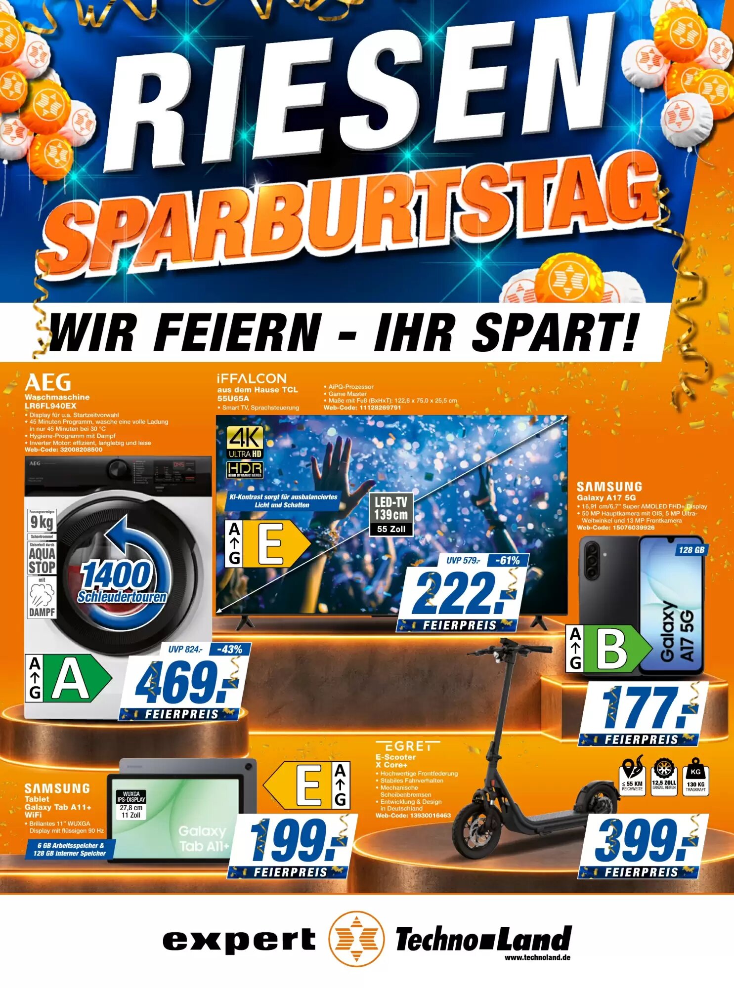 expert Techno Land Prospekt (ab 09.10.2026) zum Blättern - Seite 1