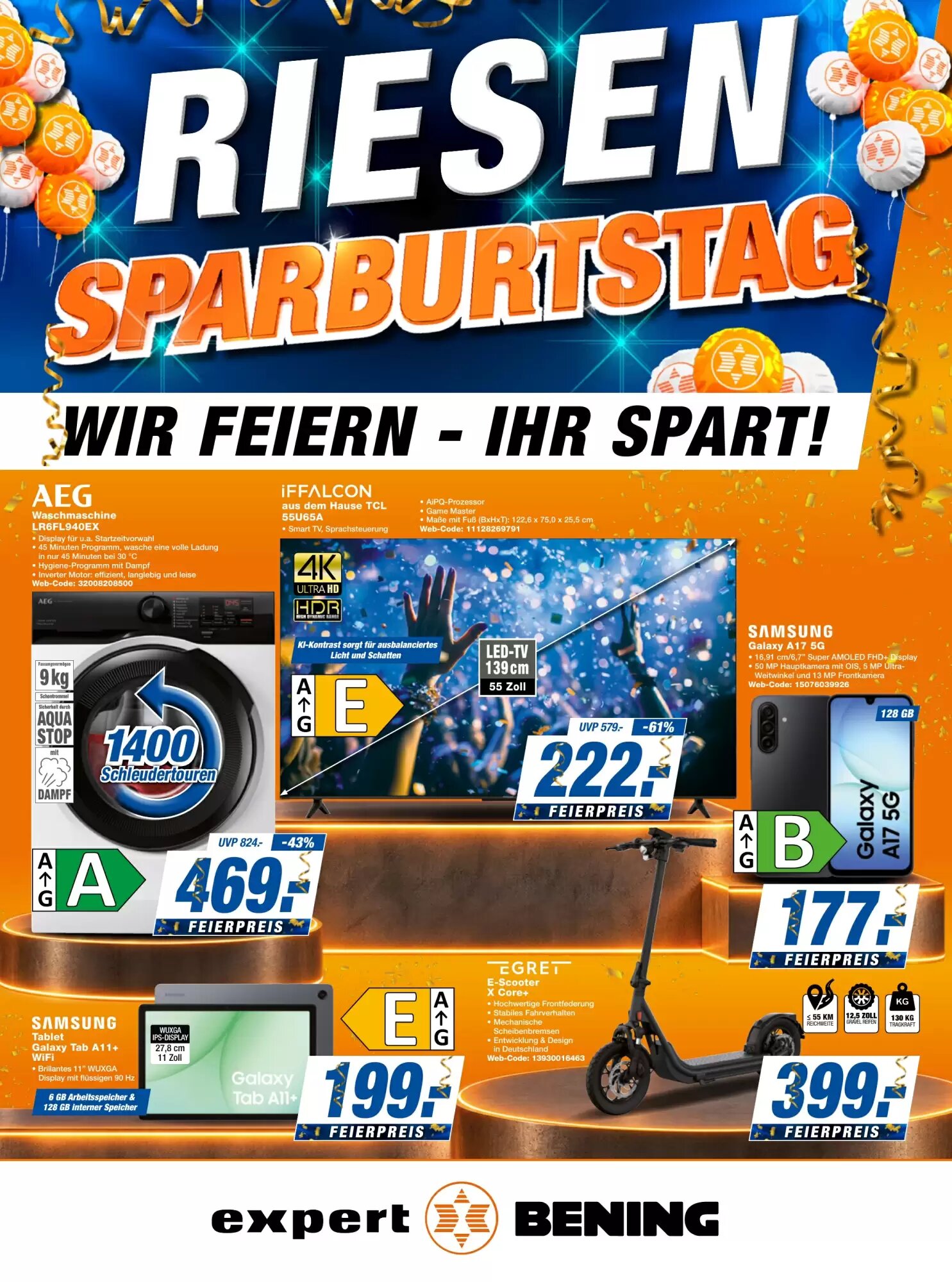 Expert Bening Prospekt (ab 09.10.2026) zum Blättern - Seite 1