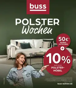 Möbel Buss Prospekt (ab 09.10.2026) zum Blättern