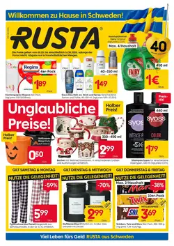 Rusta Prospekt (ab 10.10.2026) zum Blättern
