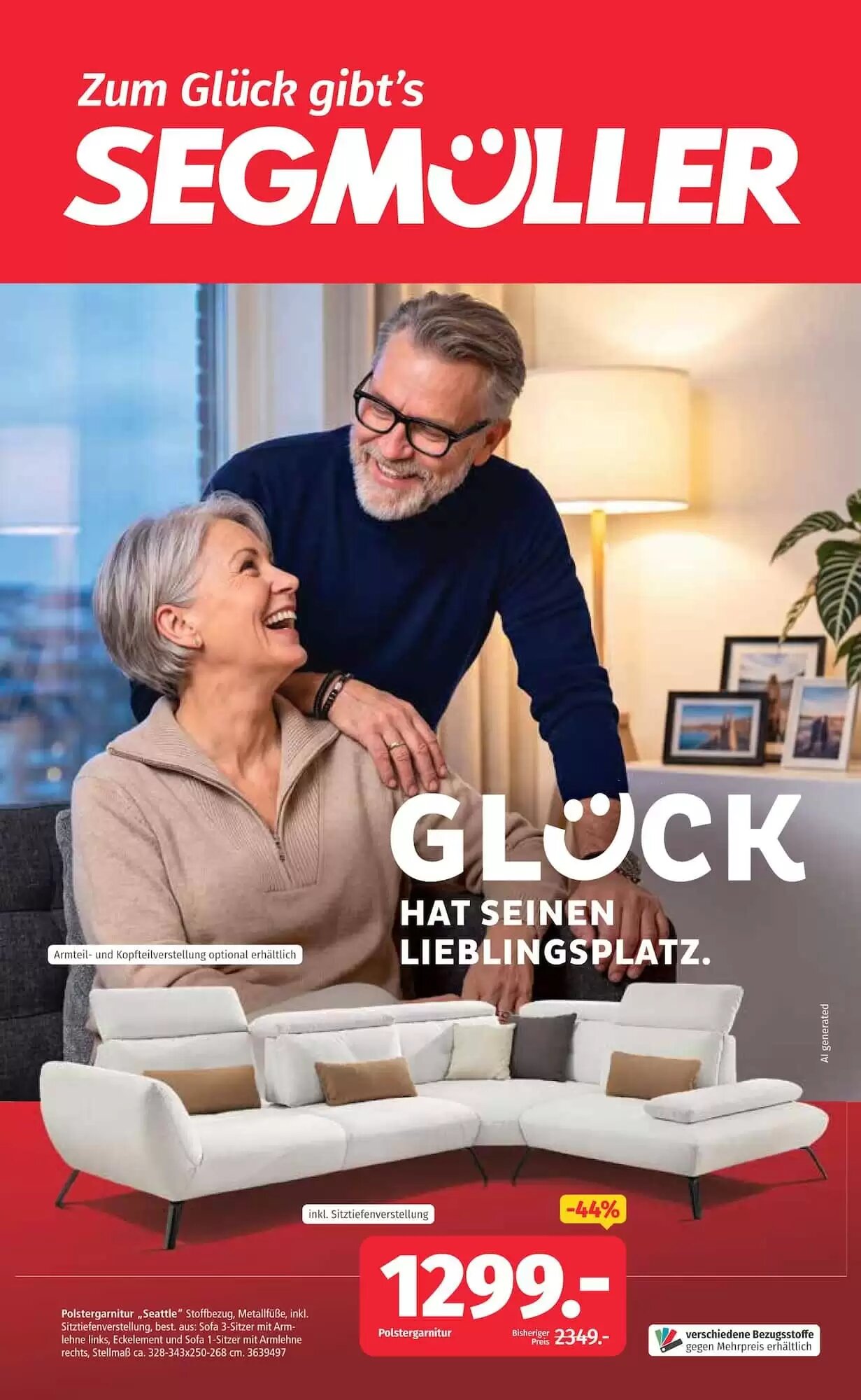 Segmüller Prospekt (ab 10.10.2026) zum Blättern - Seite 1