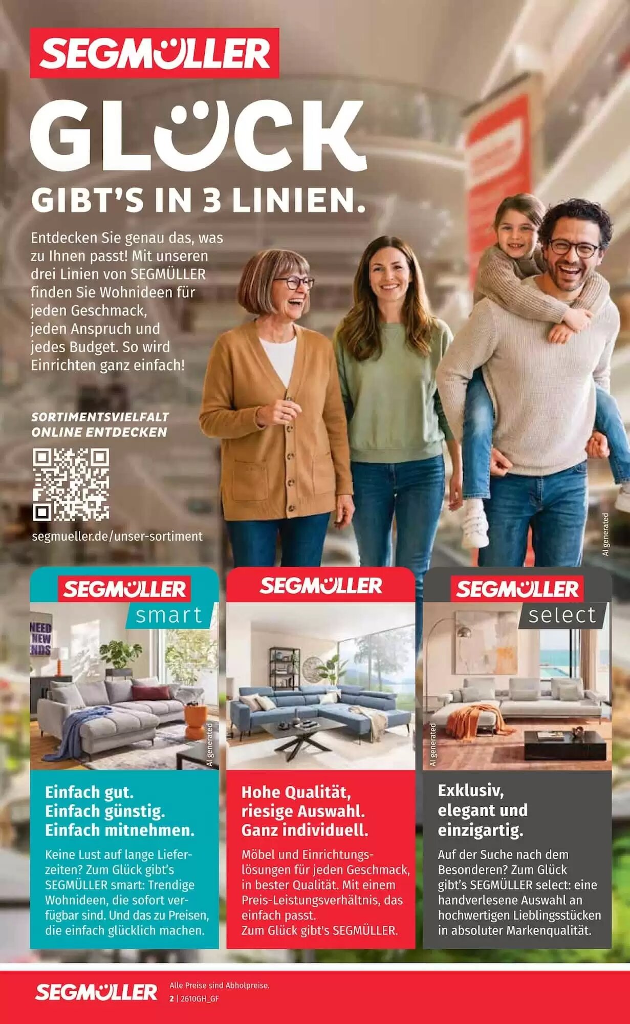 Segmüller Prospekt (ab 10.10.2026) zum Blättern - Seite 2