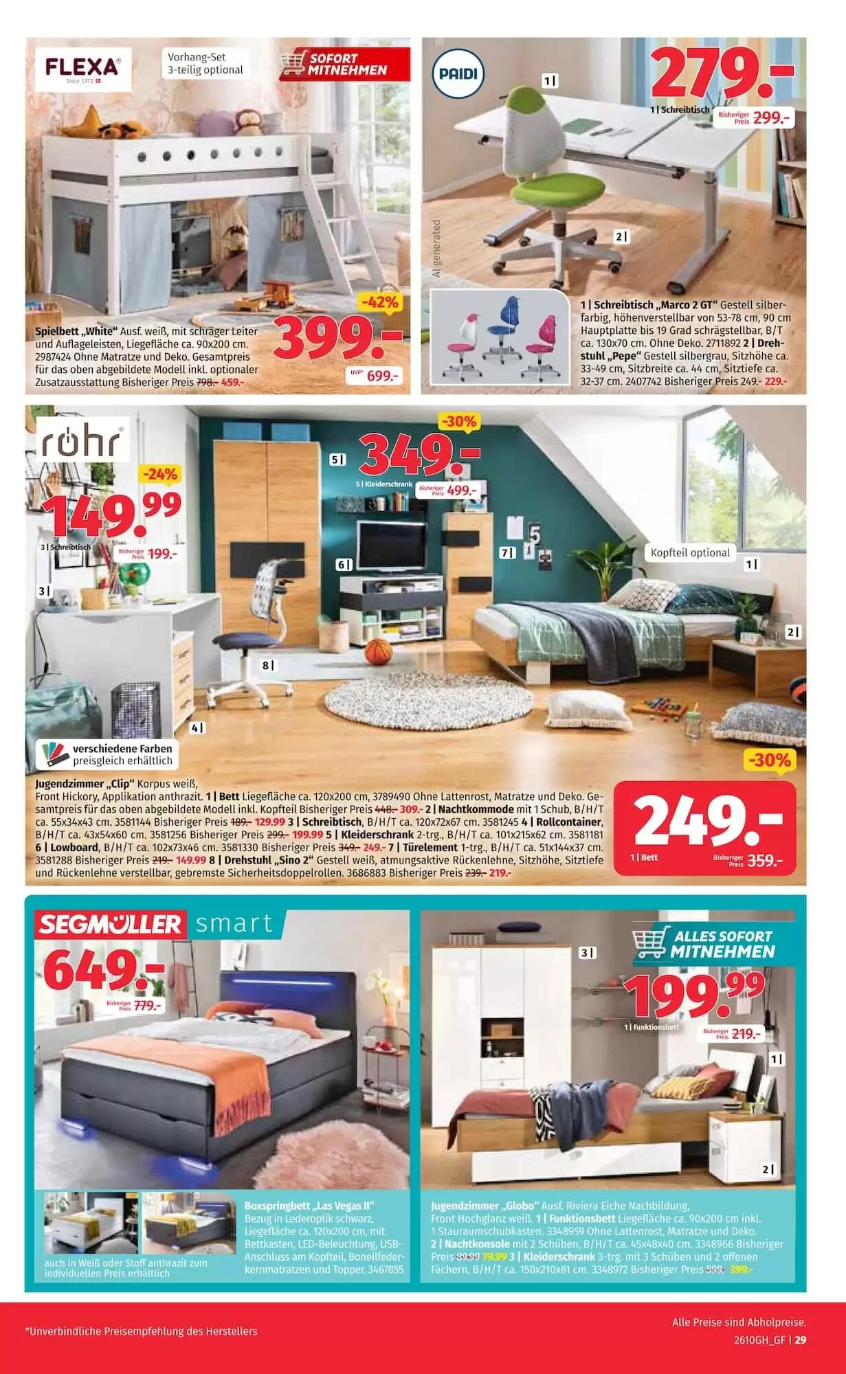 Segmüller Prospekt (ab 10.10.2026) zum Blättern - Seite 33