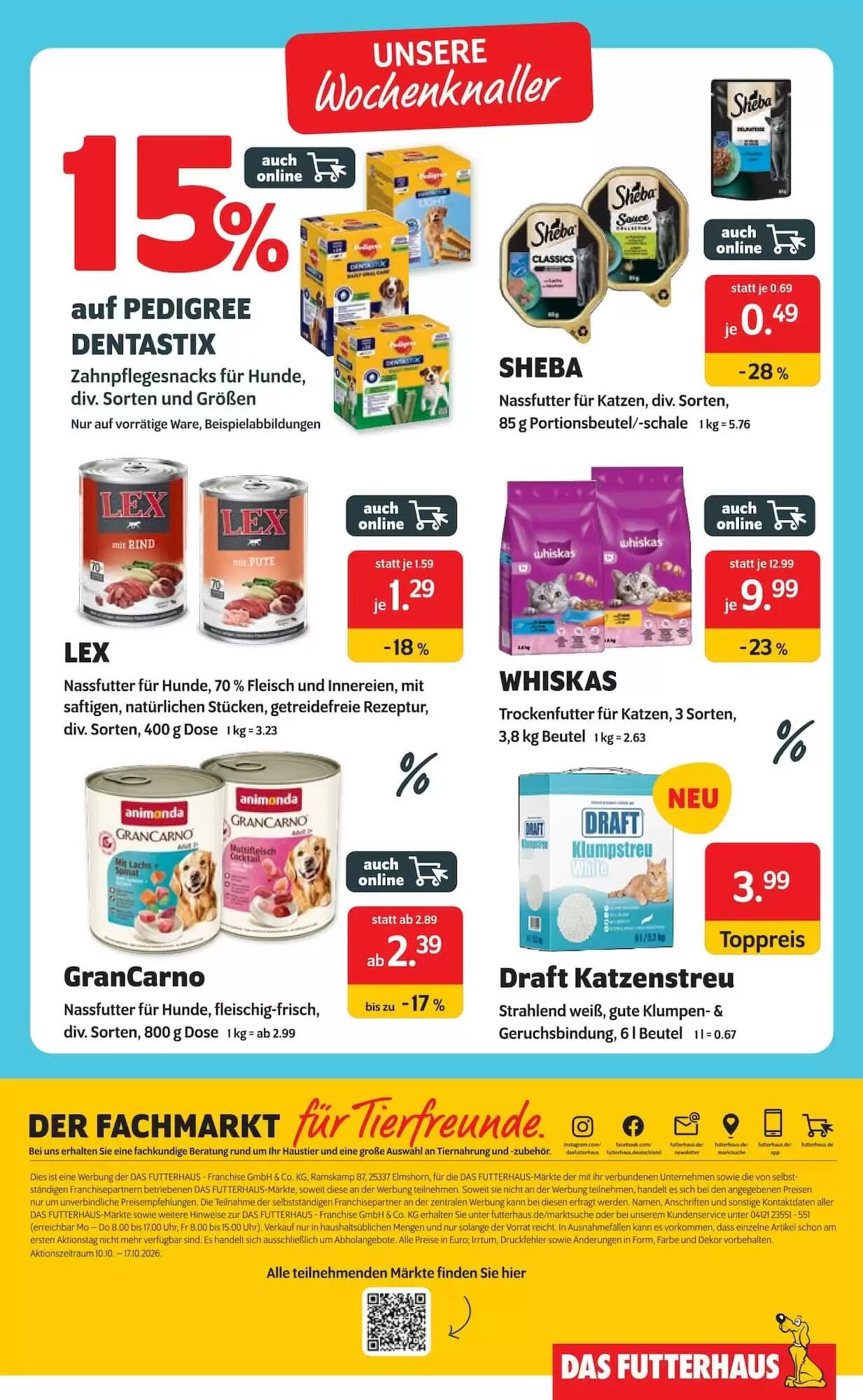 Das Futterhaus Prospekt (ab 10.10.2026) zum Blättern - Seite 12
