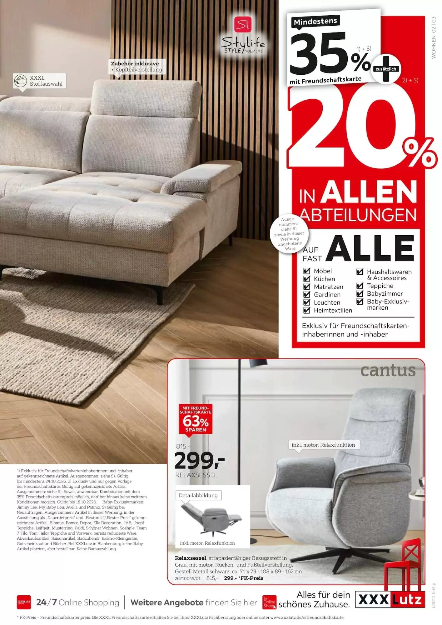 XXXLutz Prospekt (ab 10.10.2026) zum Blättern - Seite 3
