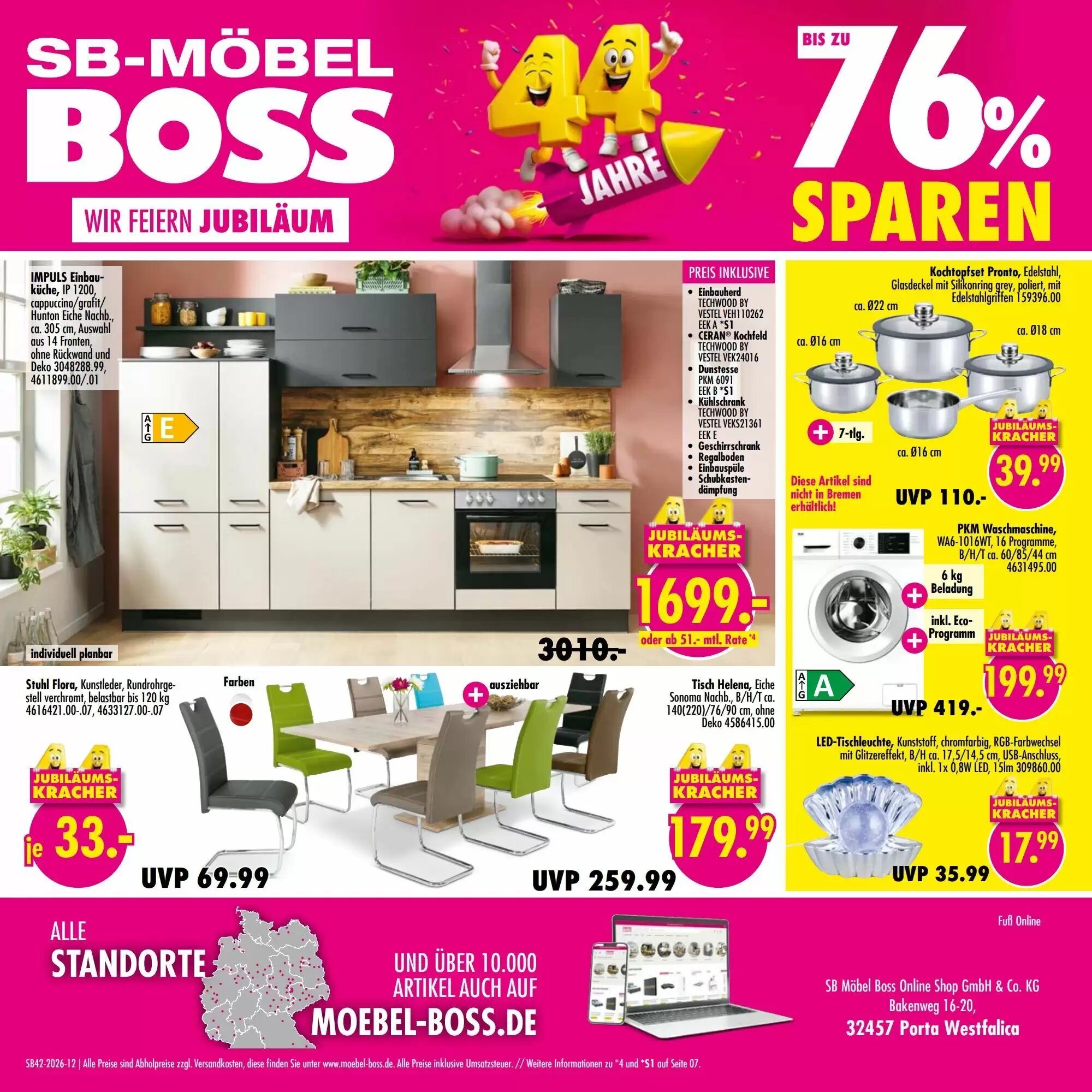Möbel Boss Prospekt (ab 10.10.2026) zum Blättern - Seite 12