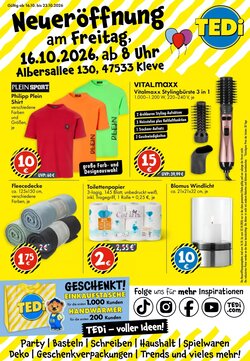 TEDi Prospekt (ab 10.10.2026) zum Blättern