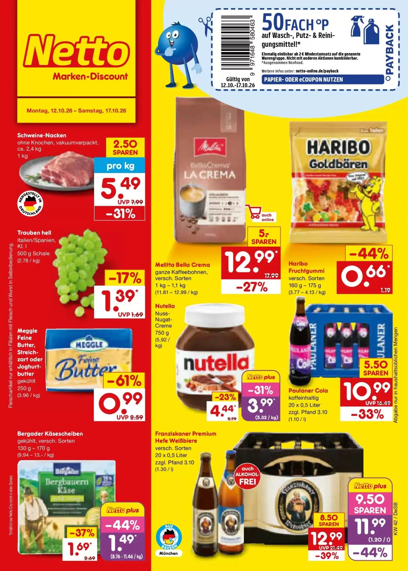 Netto Marken-Discount Prospekt (ab 11.10.2026) zum Blättern - Seite 1