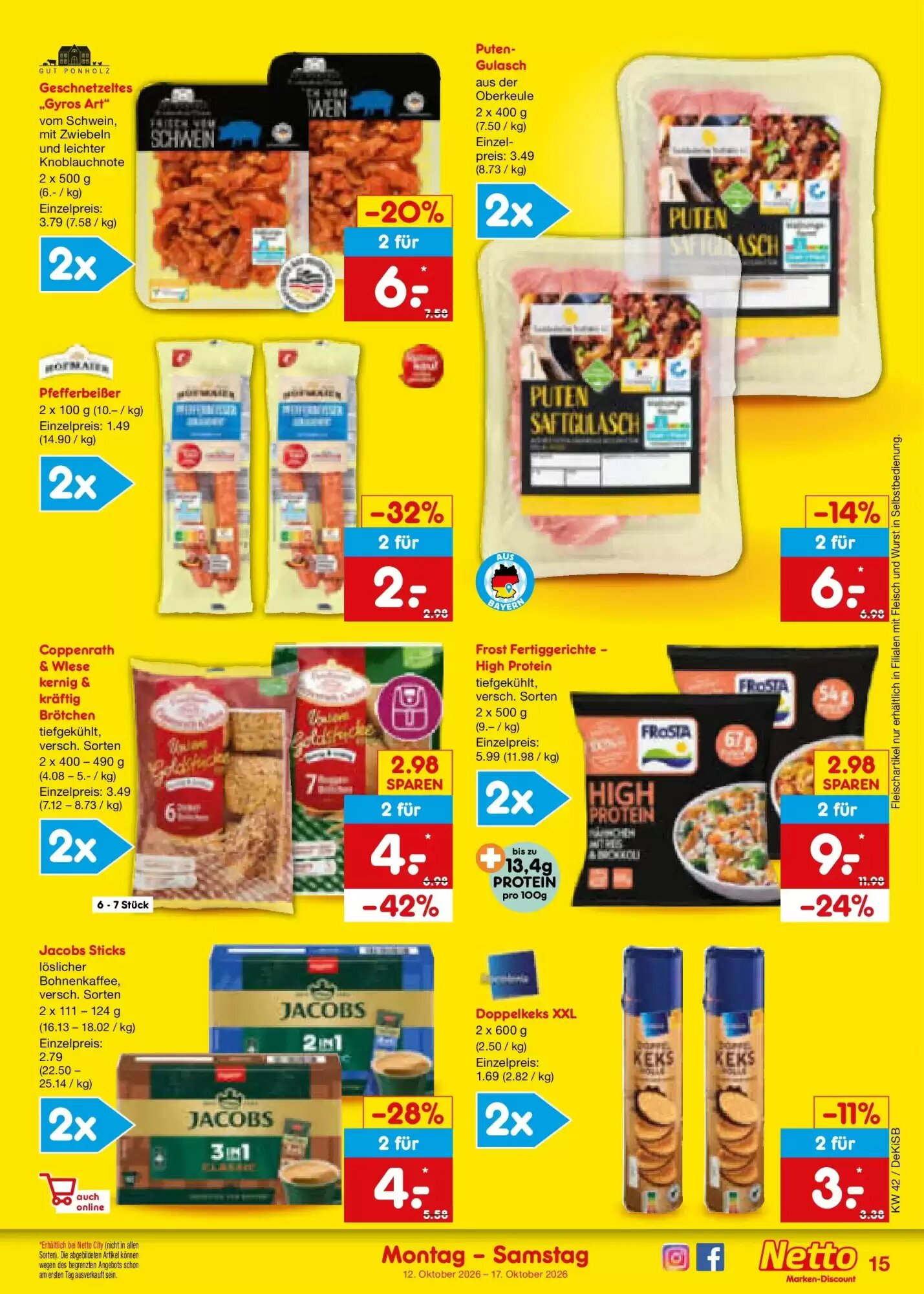 Netto Marken-Discount Prospekt (ab 11.10.2026) zum Blättern - Seite 17