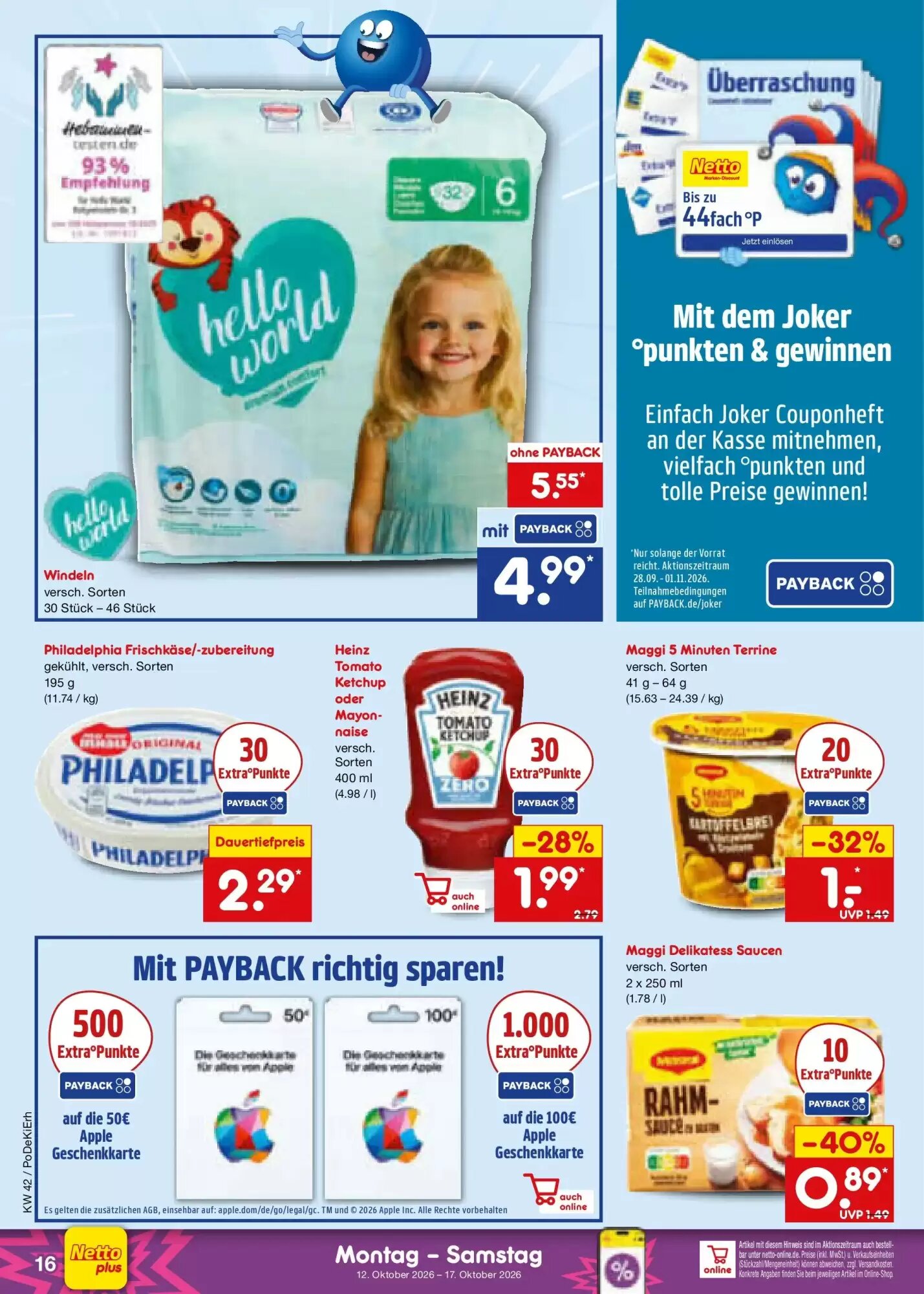 Netto Marken-Discount Prospekt (ab 11.10.2026) zum Blättern - Seite 18