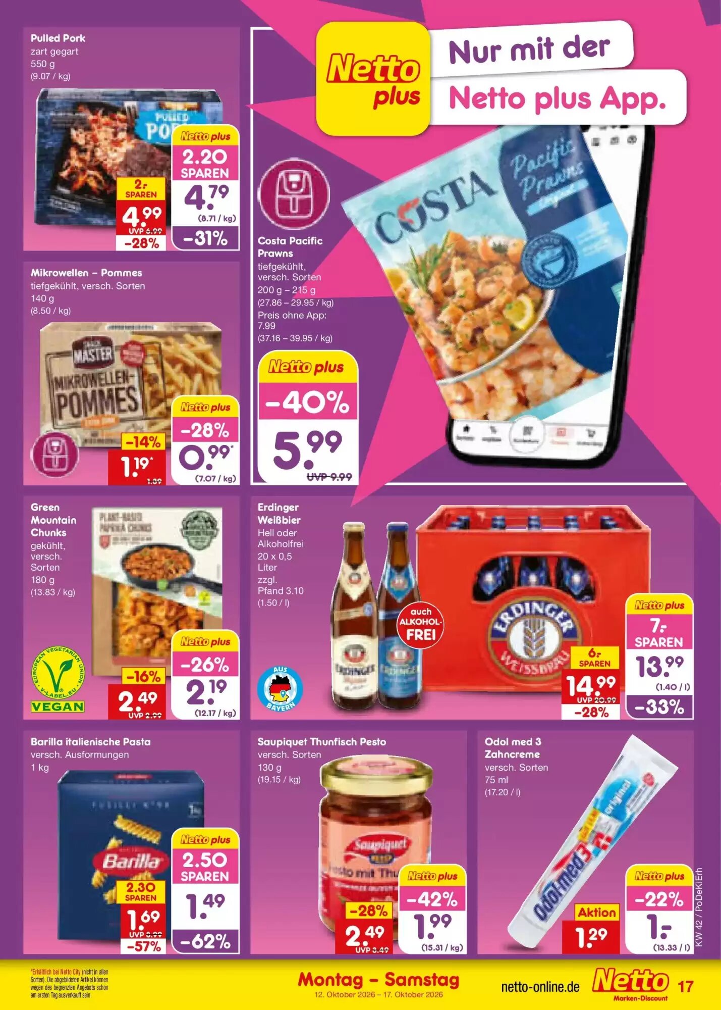 Netto Marken-Discount Prospekt (ab 11.10.2026) zum Blättern - Seite 19