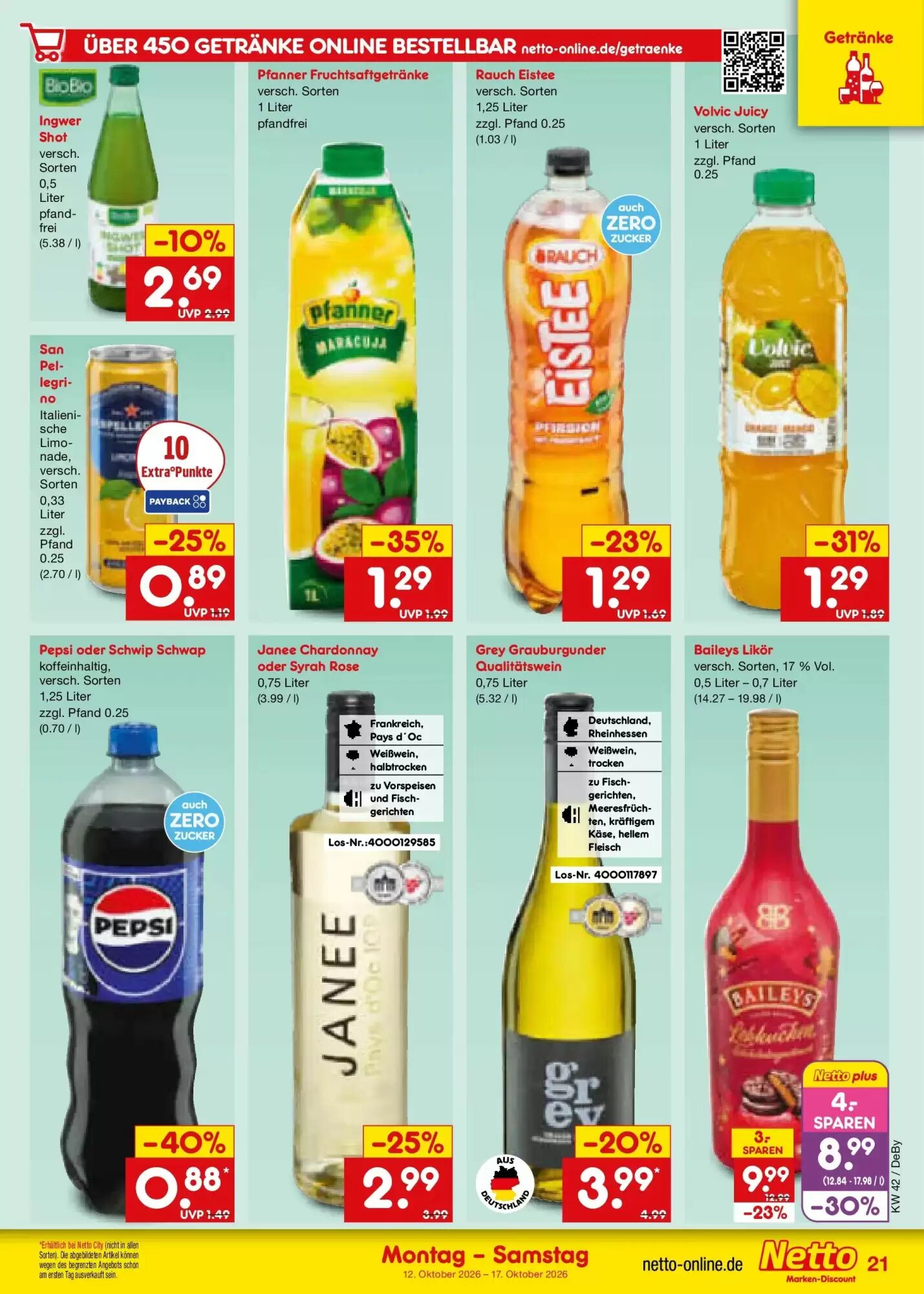 Netto Marken-Discount Prospekt (ab 11.10.2026) zum Blättern - Seite 25