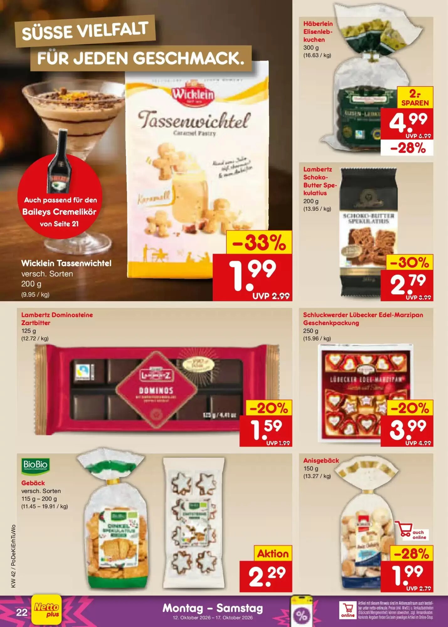 Netto Marken-Discount Prospekt (ab 11.10.2026) zum Blättern - Seite 28