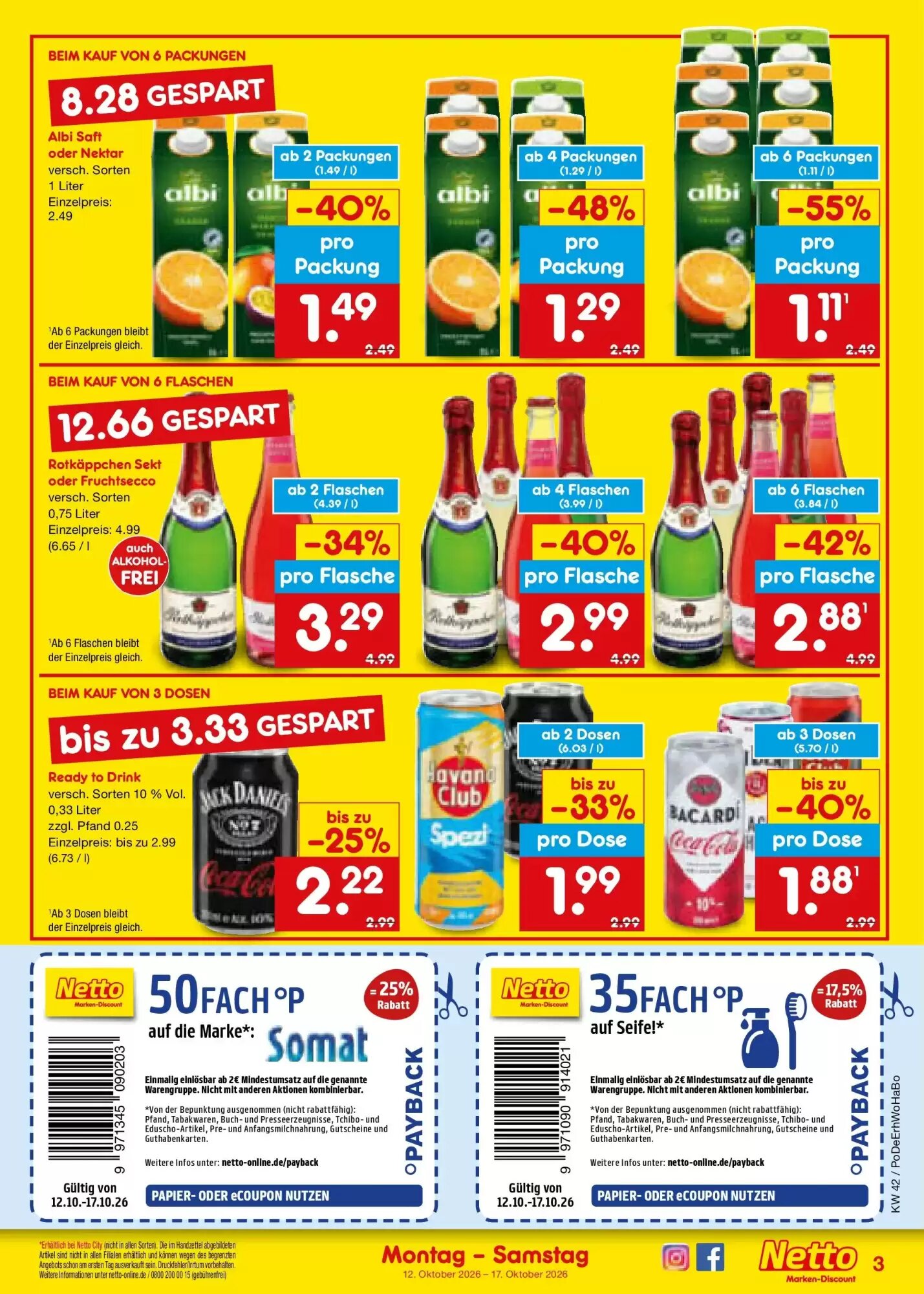 Netto Marken-Discount Prospekt (ab 11.10.2026) zum Blättern - Seite 3