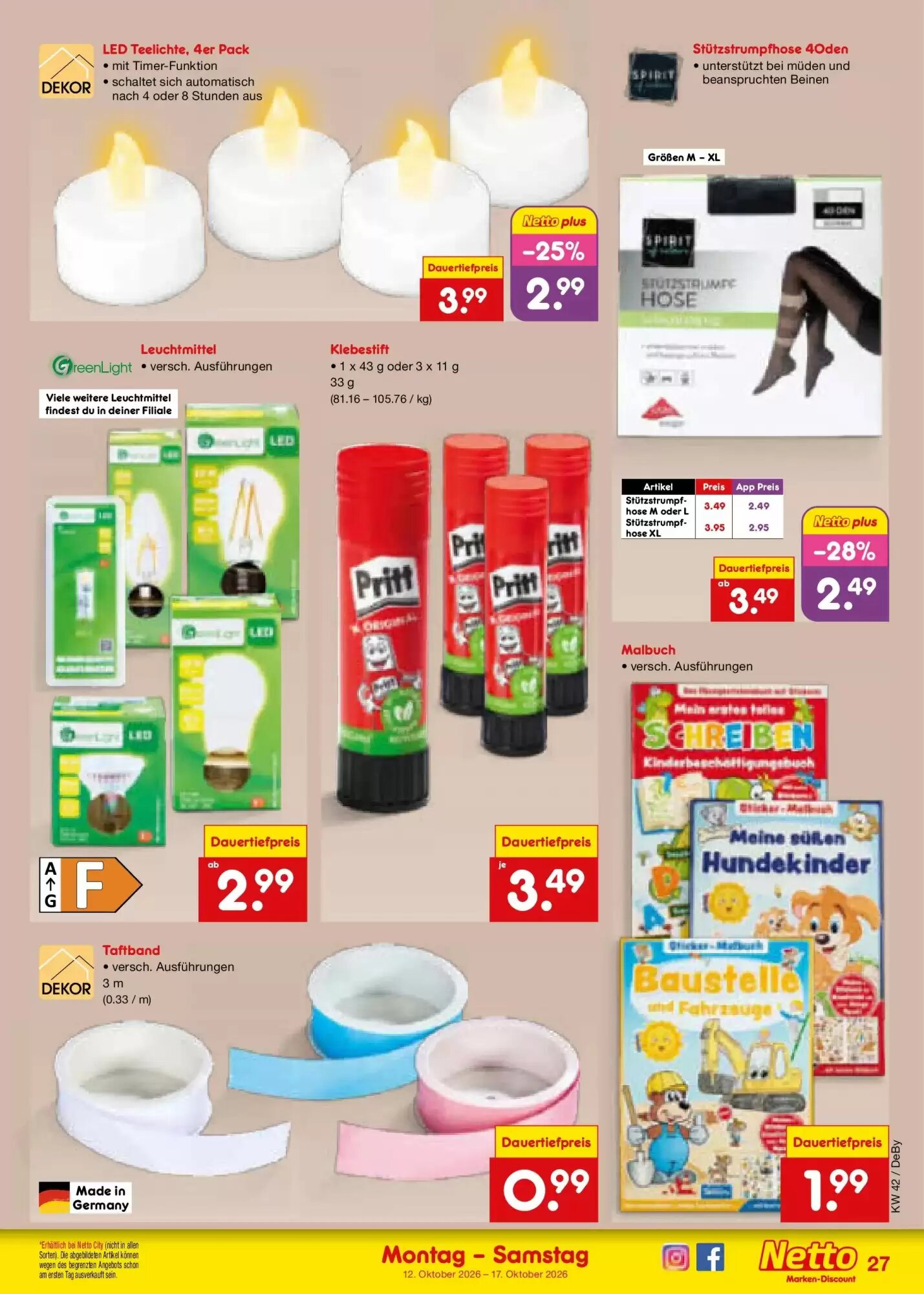 Netto Marken-Discount Prospekt (ab 11.10.2026) zum Blättern - Seite 37
