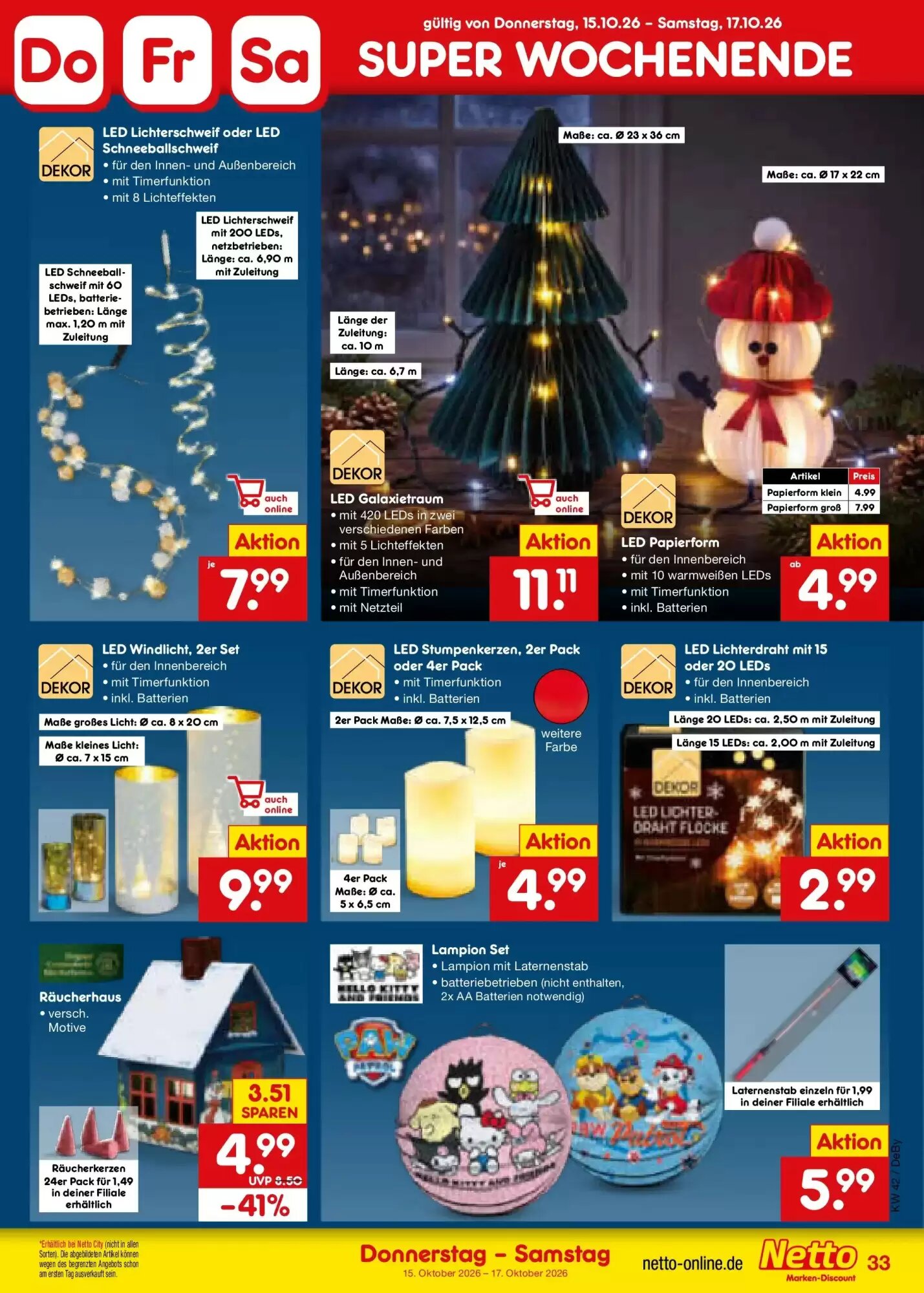 Netto Marken-Discount Prospekt (ab 11.10.2026) zum Blättern - Seite 45