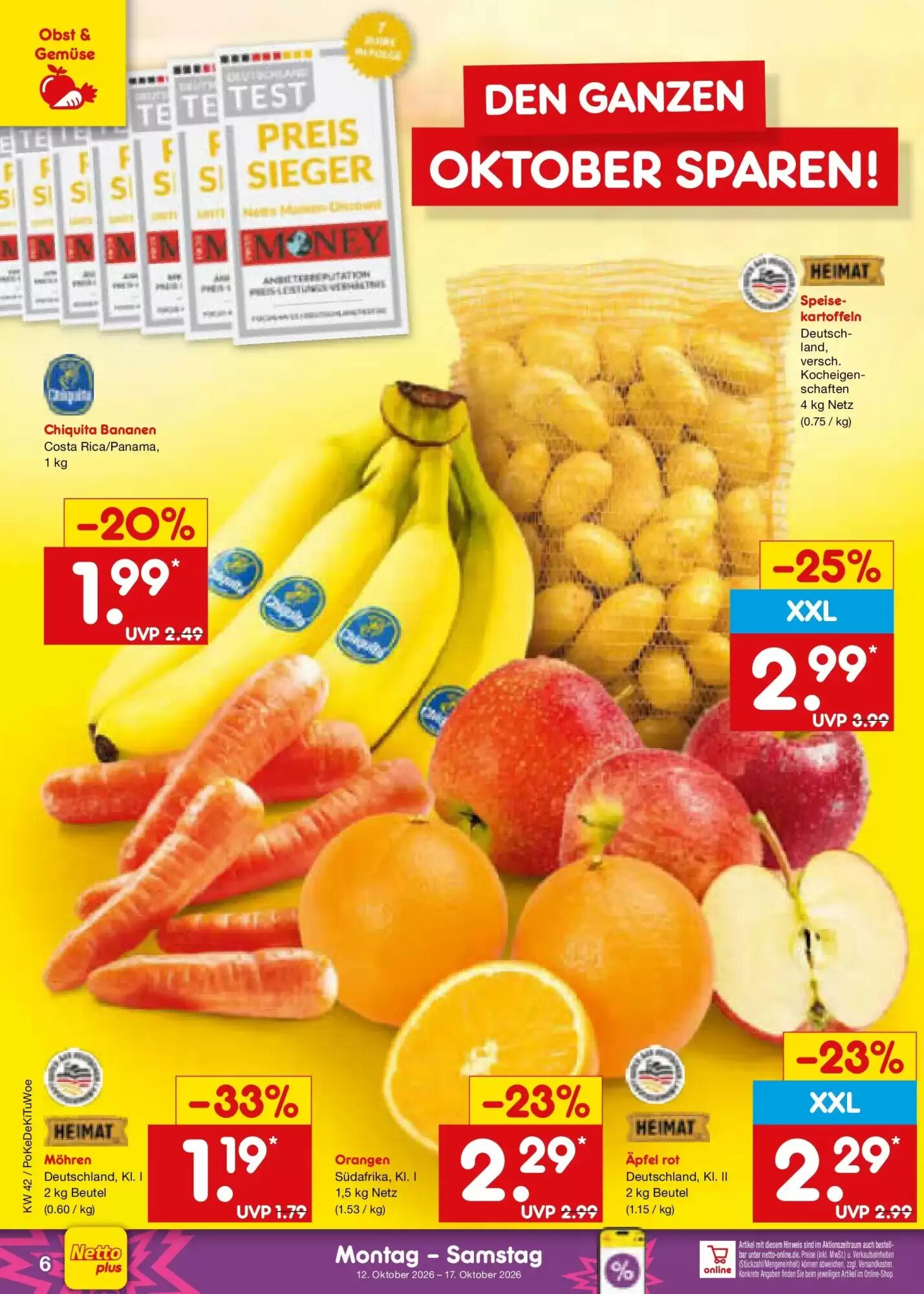 Netto Marken-Discount Prospekt (ab 11.10.2026) zum Blättern - Seite 6