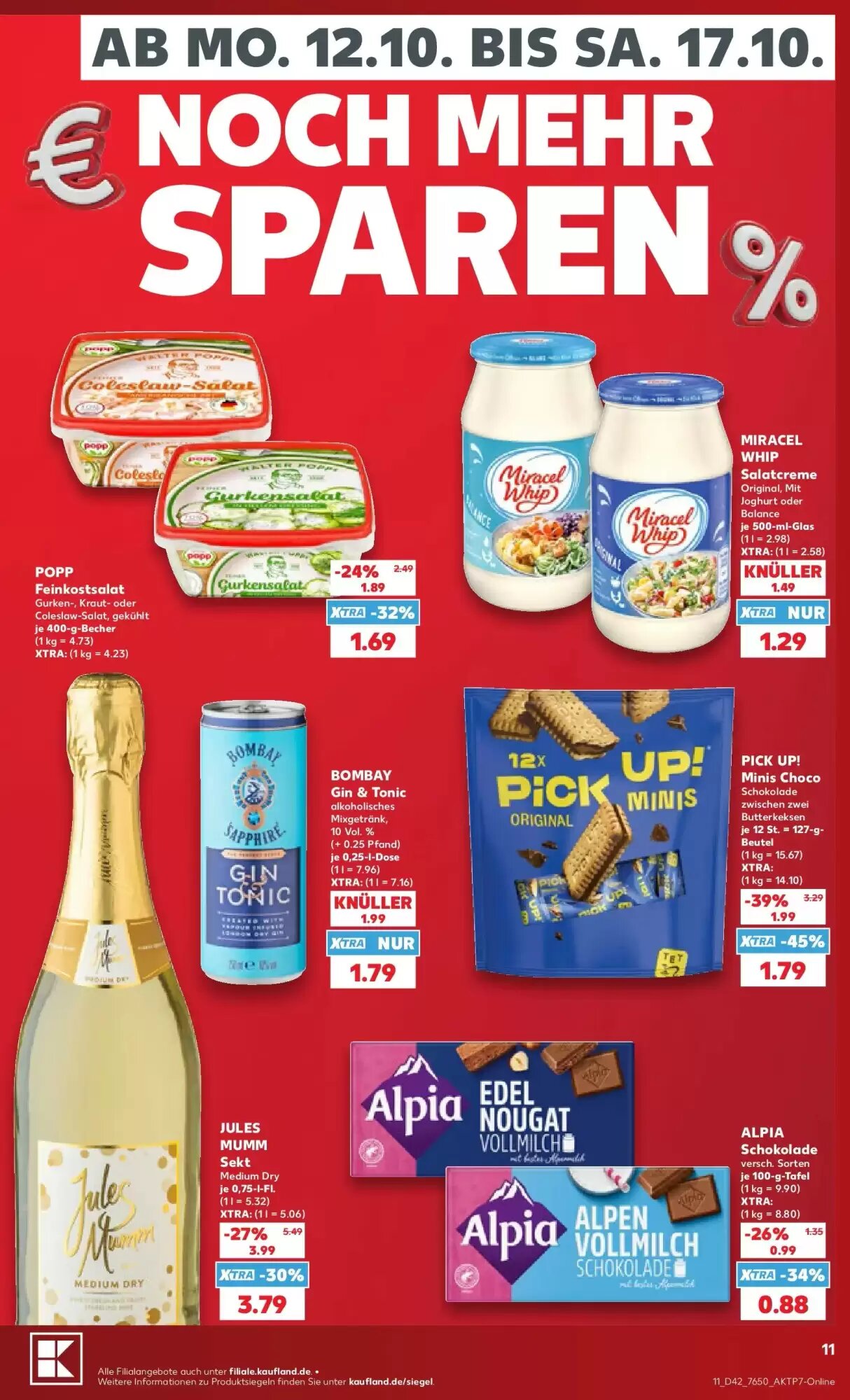 Kaufland Prospekt (ab 11.10.2026) zum Blättern - Seite 15