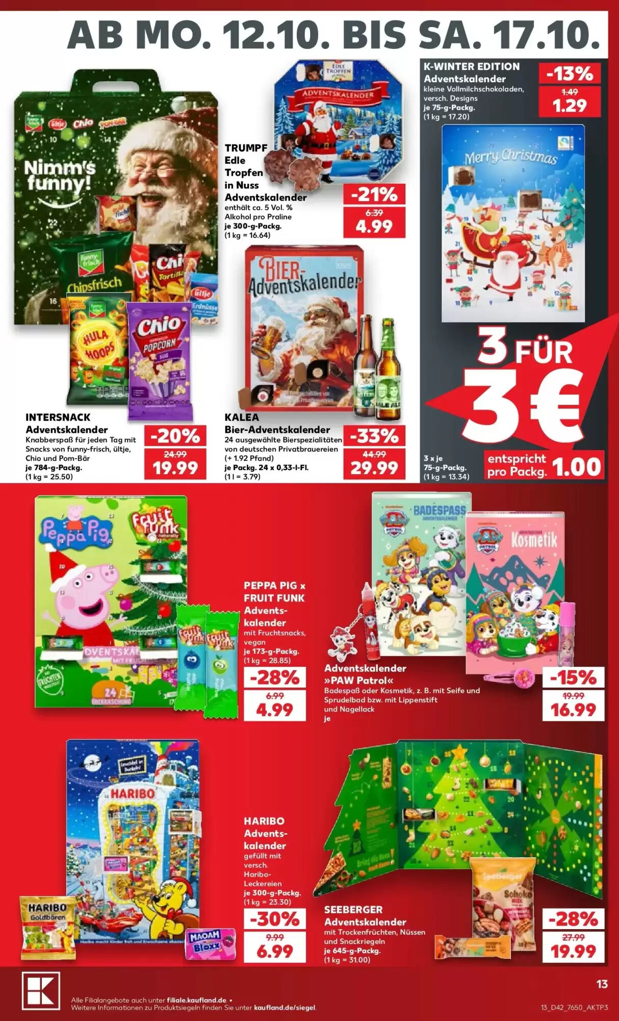 Kaufland Prospekt (ab 11.10.2026) zum Blättern - Seite 17