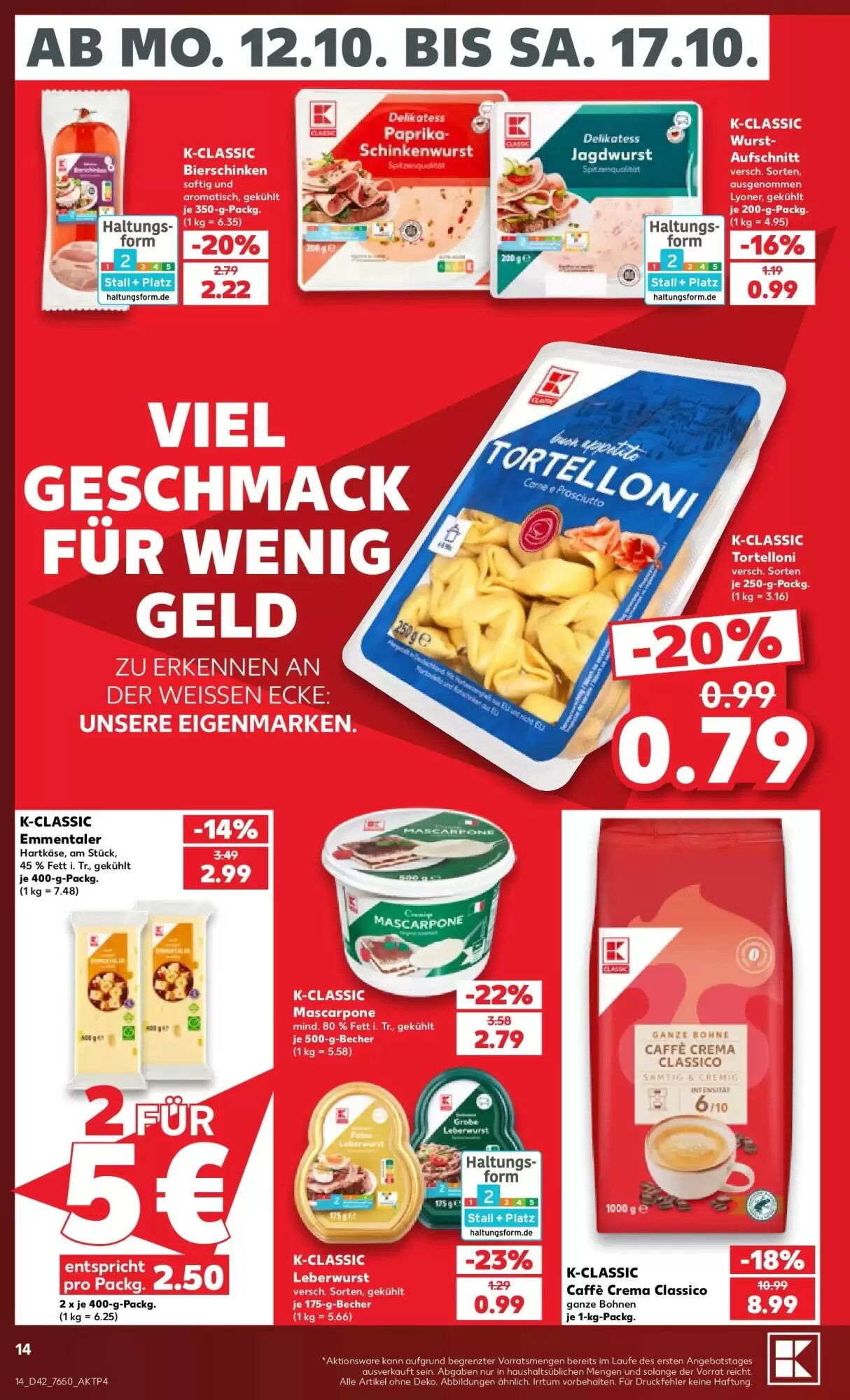 Kaufland Prospekt (ab 11.10.2026) zum Blättern - Seite 18