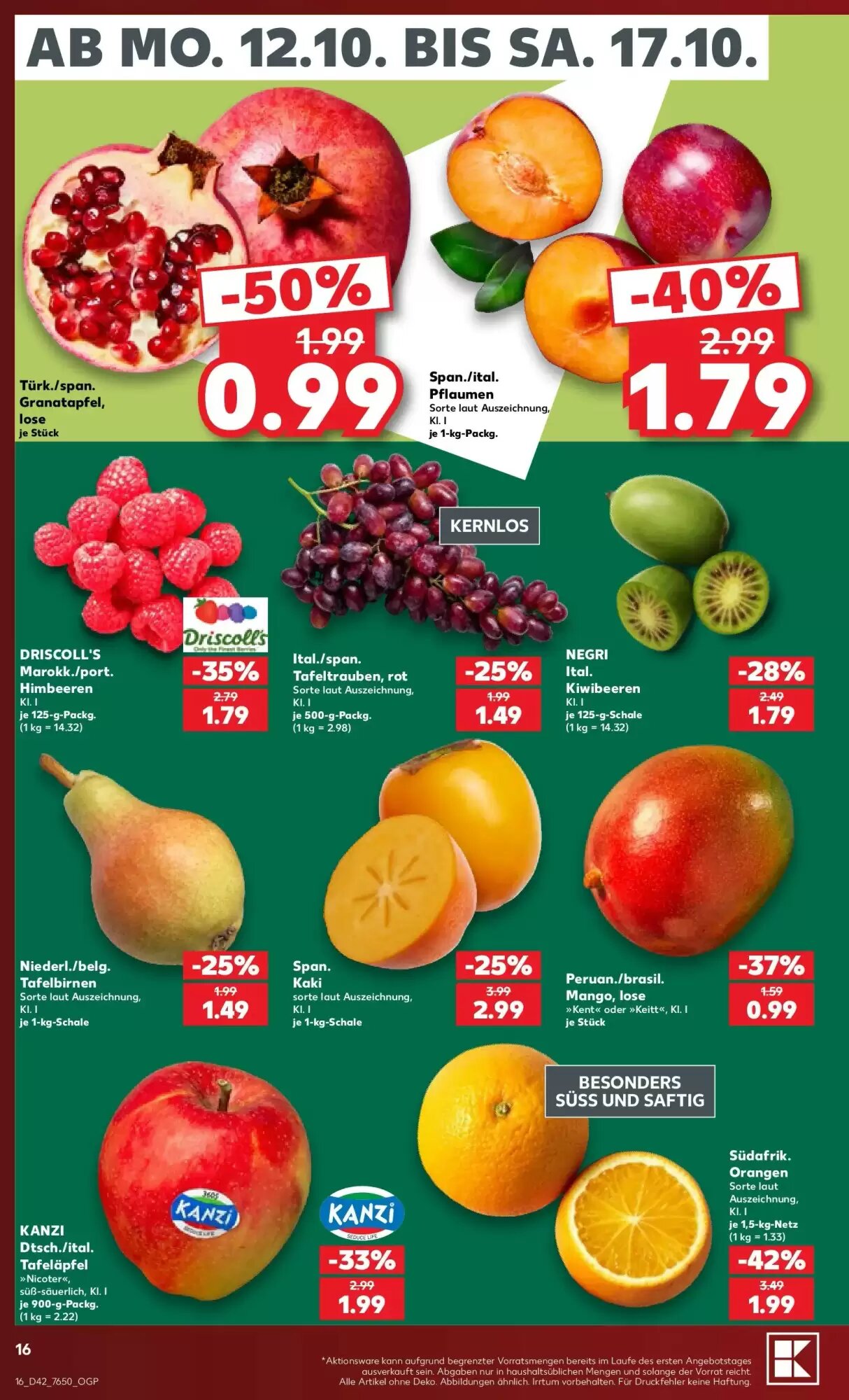 Kaufland Prospekt (ab 11.10.2026) zum Blättern - Seite 20