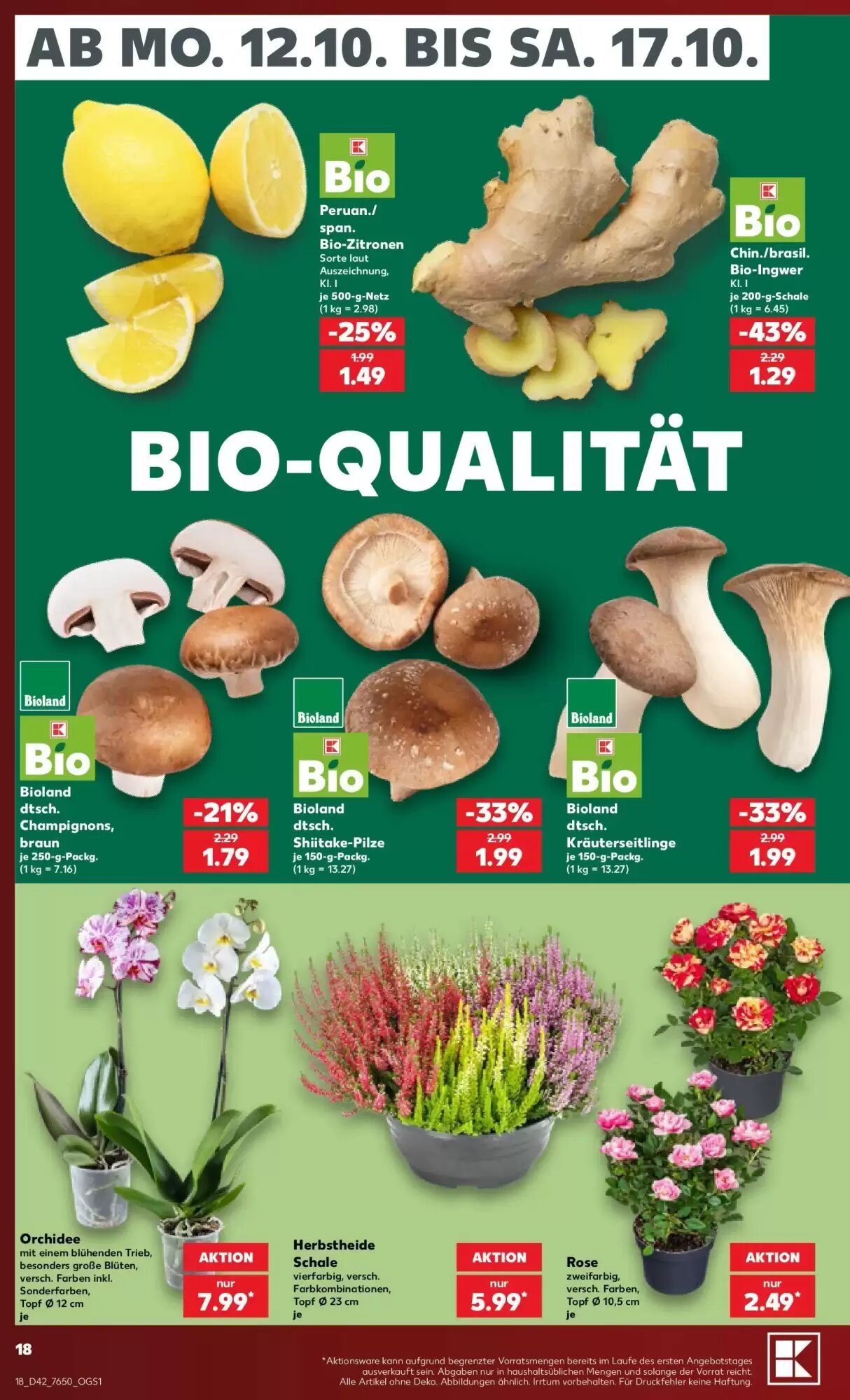 Kaufland Prospekt (ab 11.10.2026) zum Blättern - Seite 22