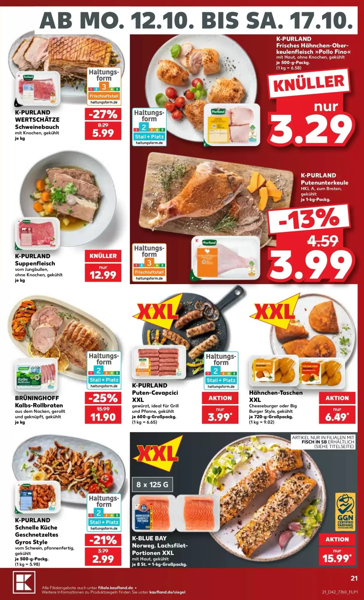 Kaufland Prospekt (ab 11.10.2026) zum Blättern - Seite 25