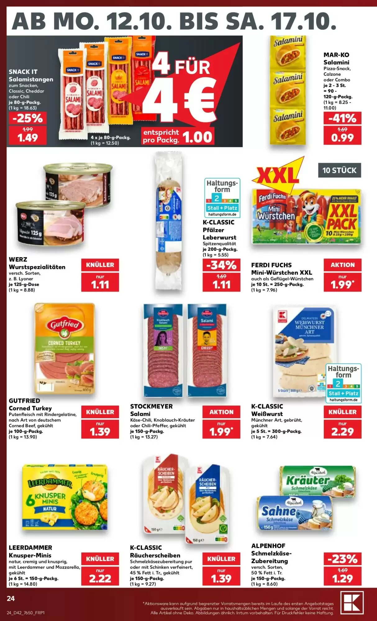 Kaufland Prospekt (ab 11.10.2026) zum Blättern - Seite 28