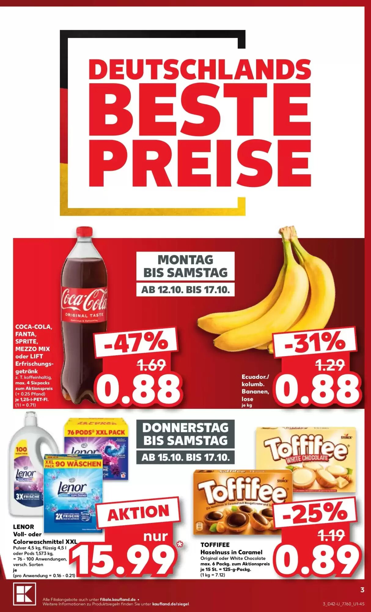 Kaufland Prospekt (ab 11.10.2026) zum Blättern - Seite 3