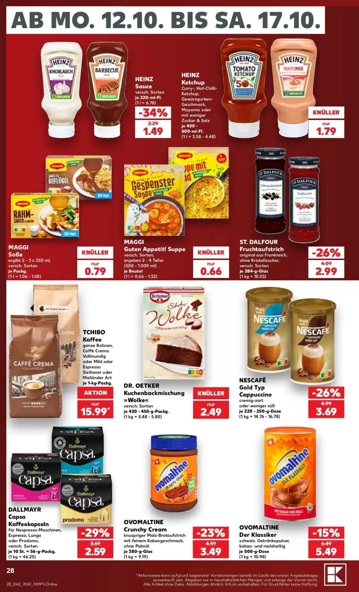 Kaufland Prospekt (ab 11.10.2026) zum Blättern - Seite 32