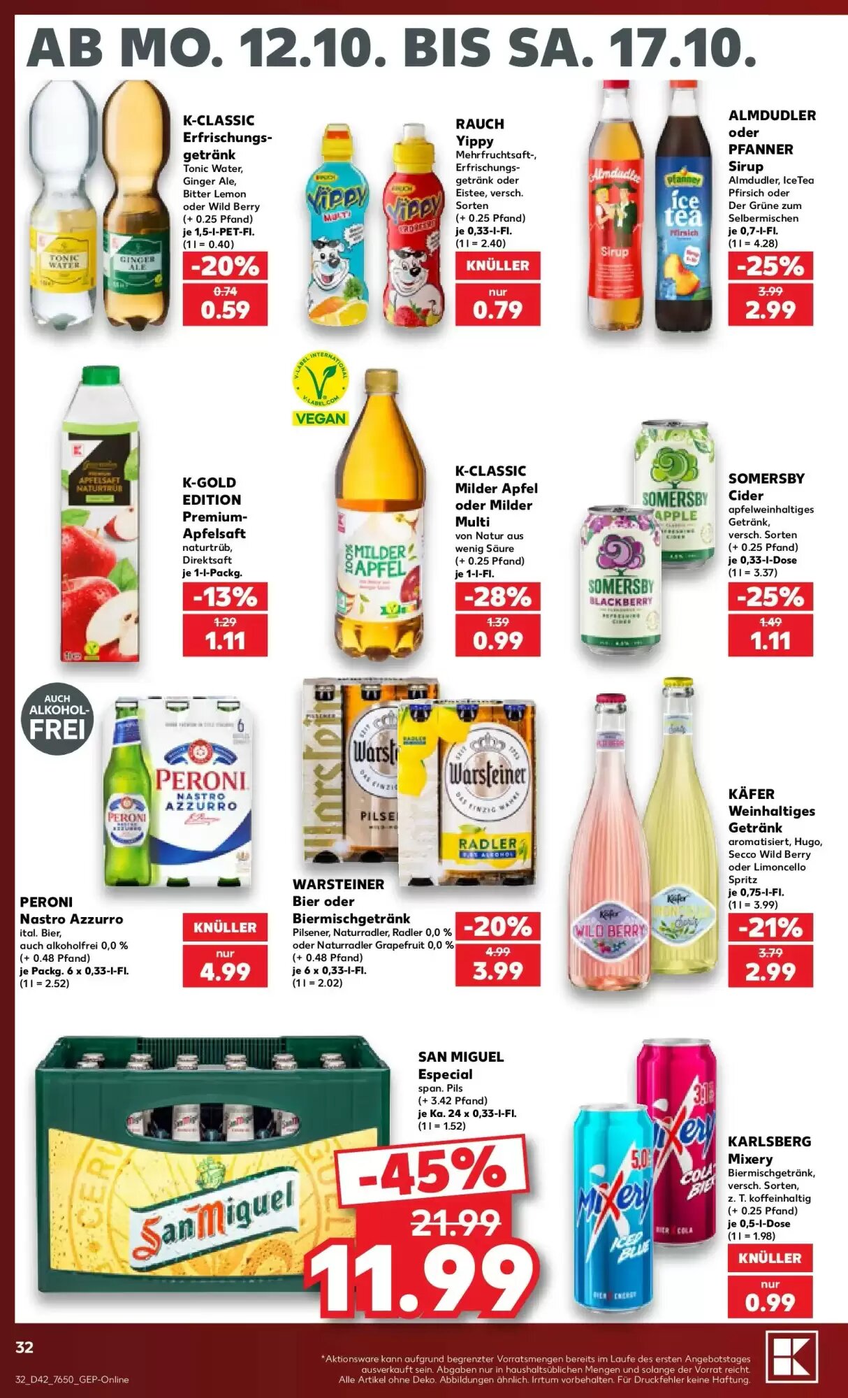 Kaufland Prospekt (ab 11.10.2026) zum Blättern - Seite 36