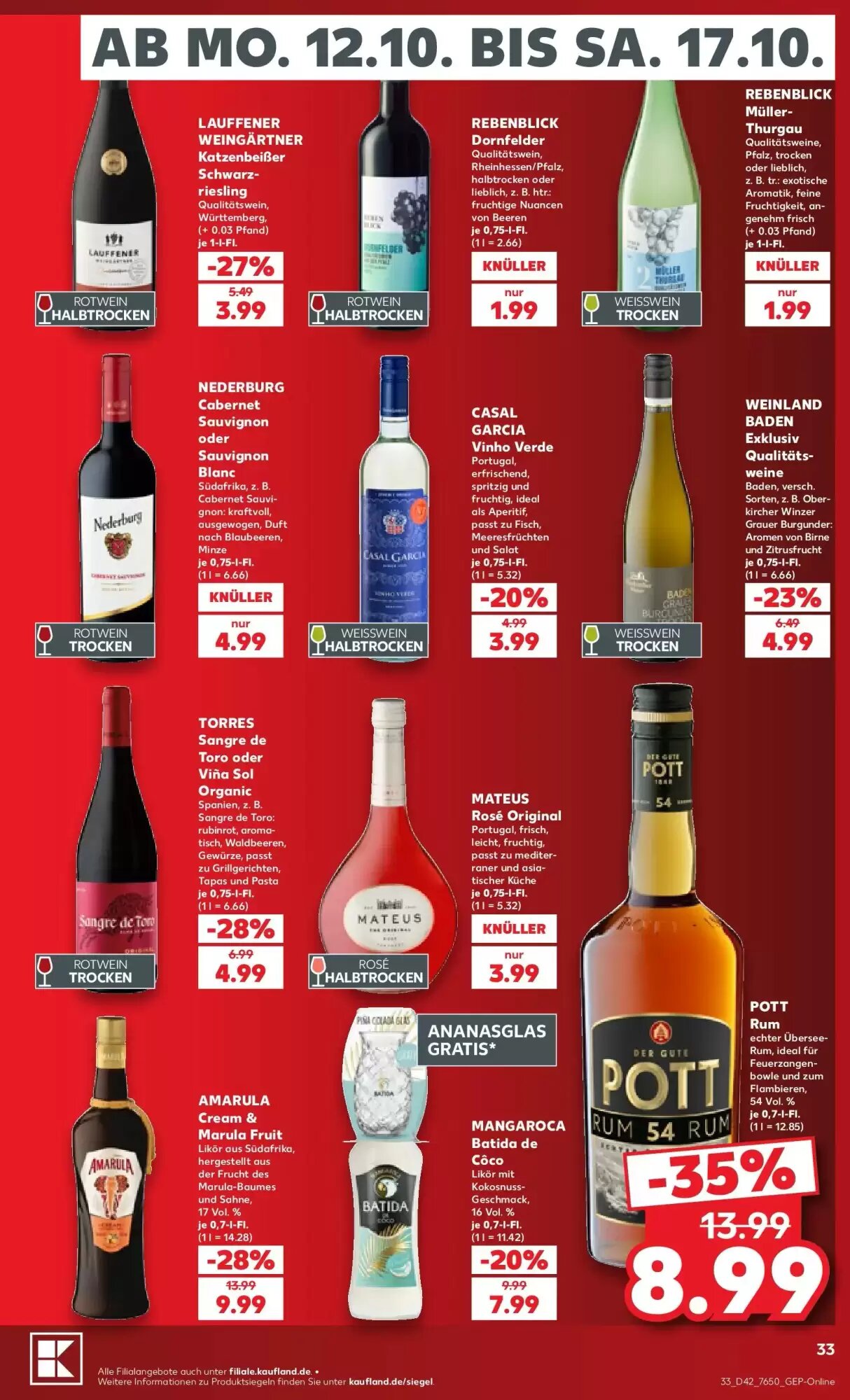 Kaufland Prospekt (ab 11.10.2026) zum Blättern - Seite 37