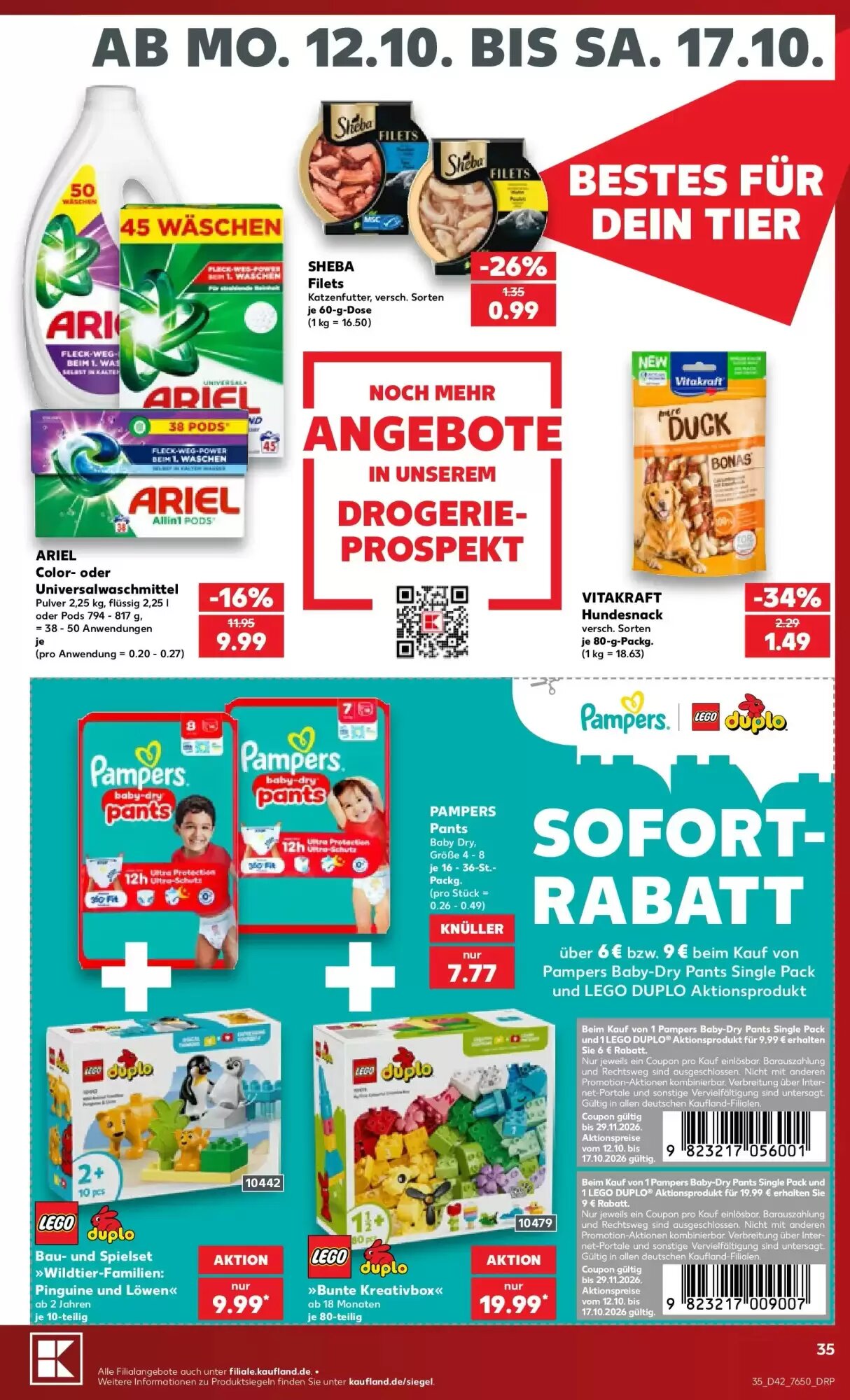 Kaufland Prospekt (ab 11.10.2026) zum Blättern - Seite 39
